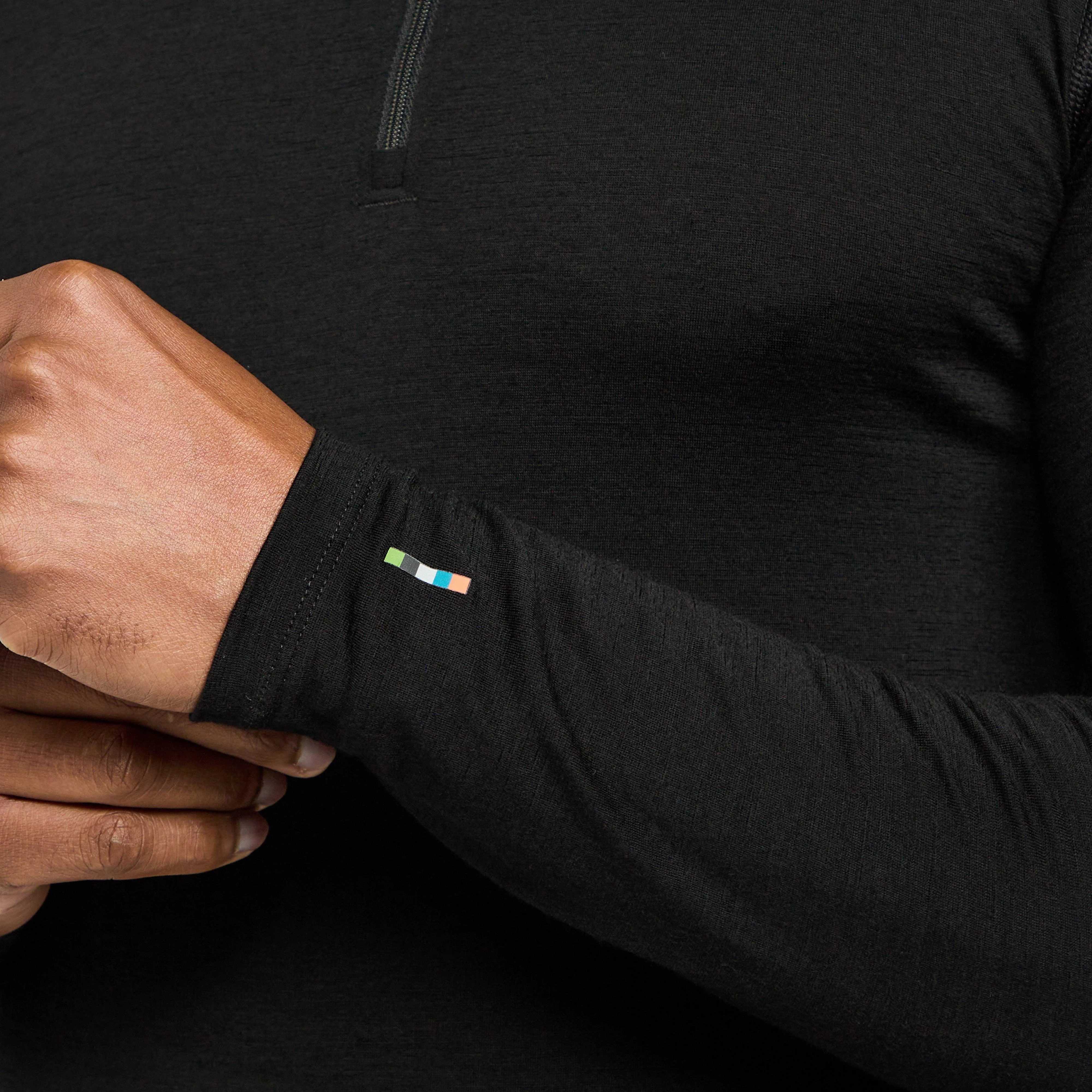 Men's Classic All-Season Merino Half-Zip Baselayer Top - Image 5