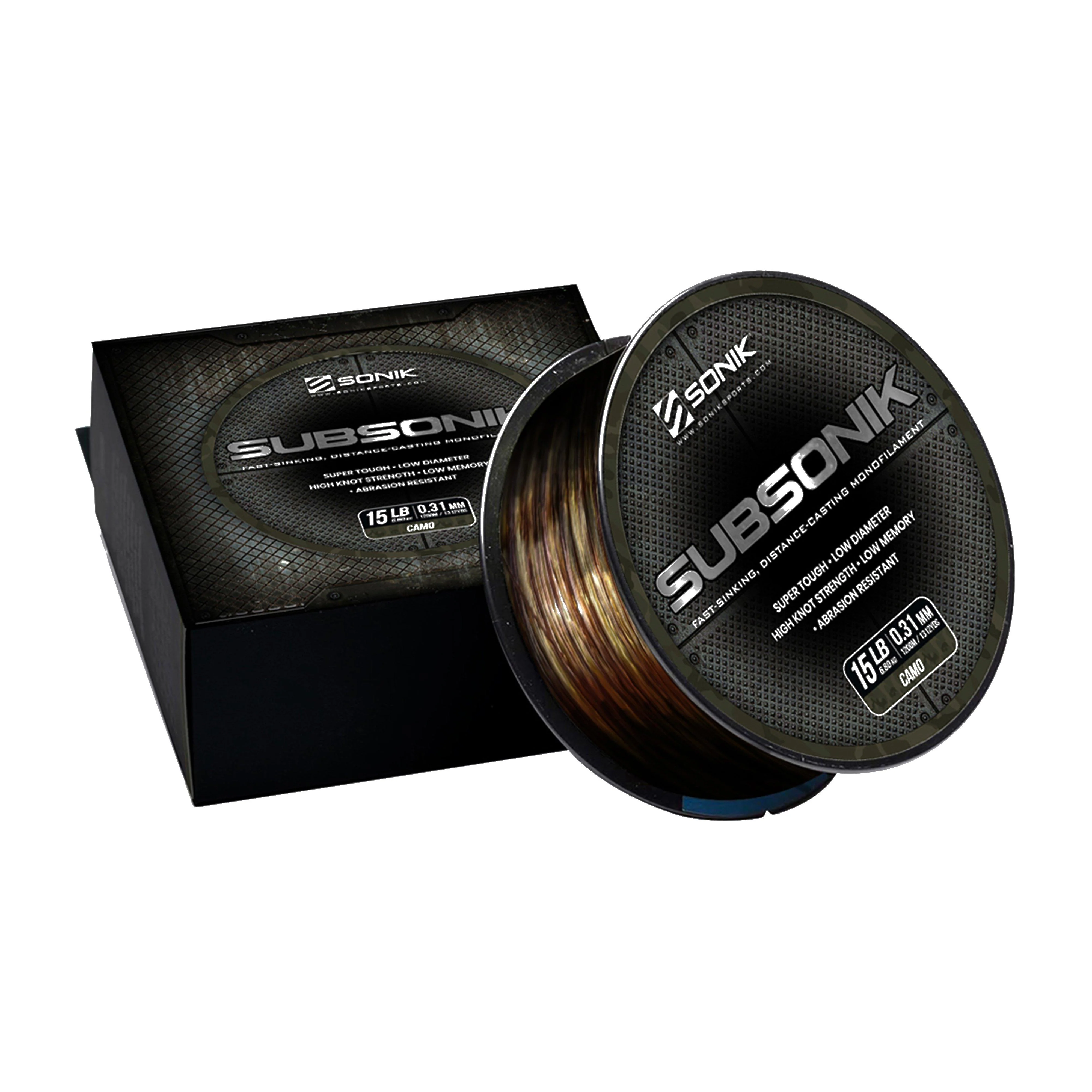 Camo Mono Carp Line 18lb - Image 2