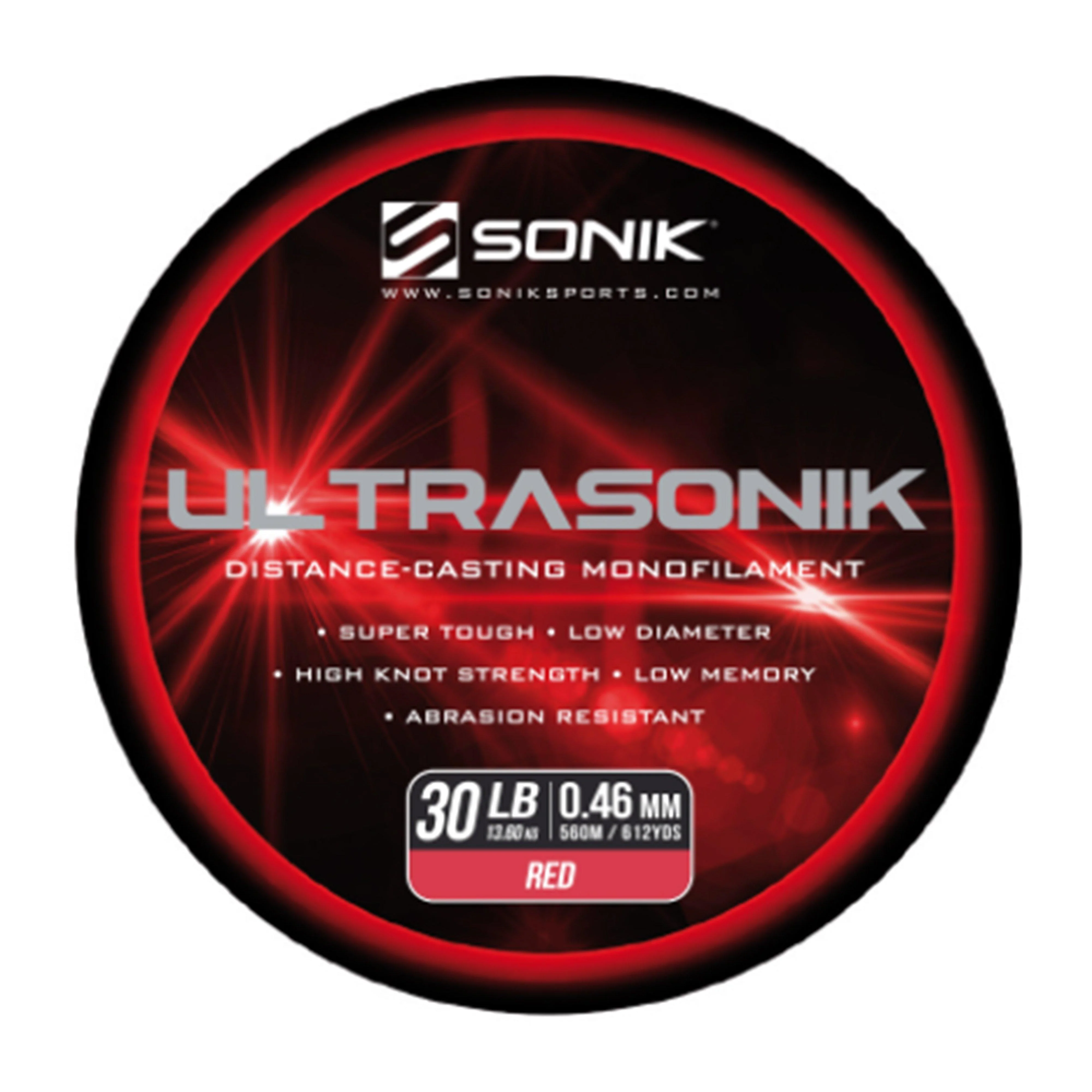 UltraSonik Salt Mono 30lb 560m Red - Image 2