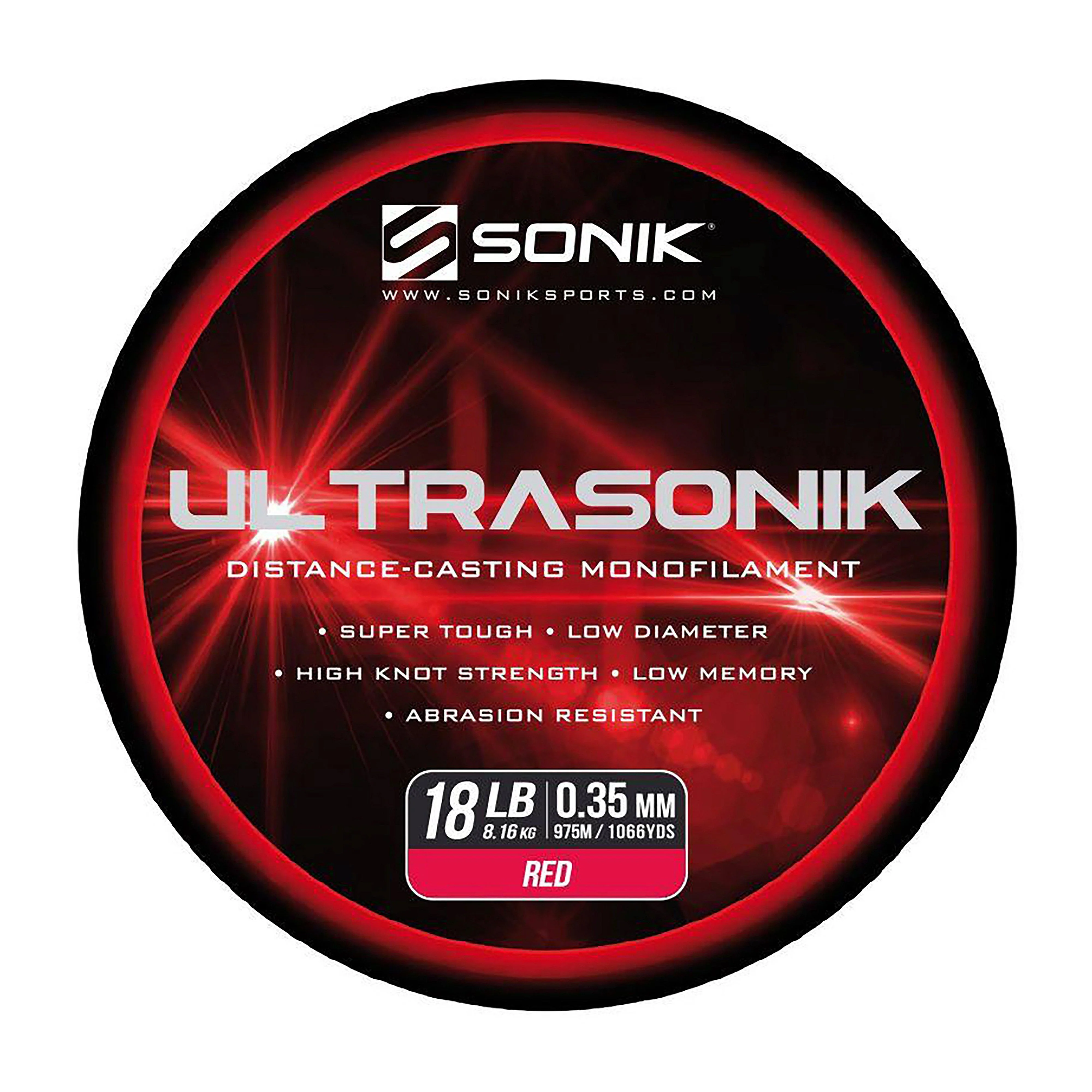 Ultrasonik Saltwater Mono in Red (18lb) - Image 2