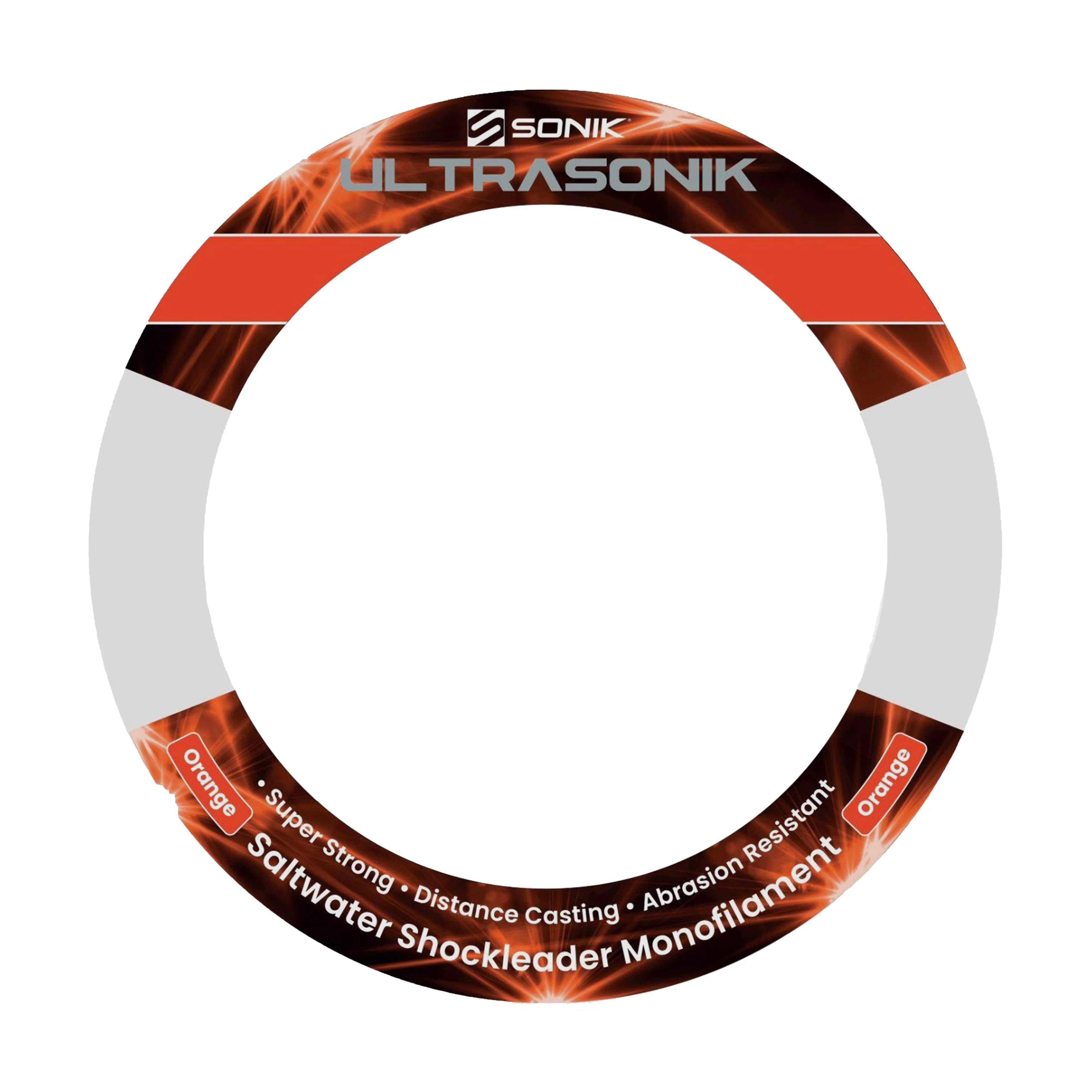 Ultrasonik Shock Leader Mono 50lb 150m Orange - Image 2