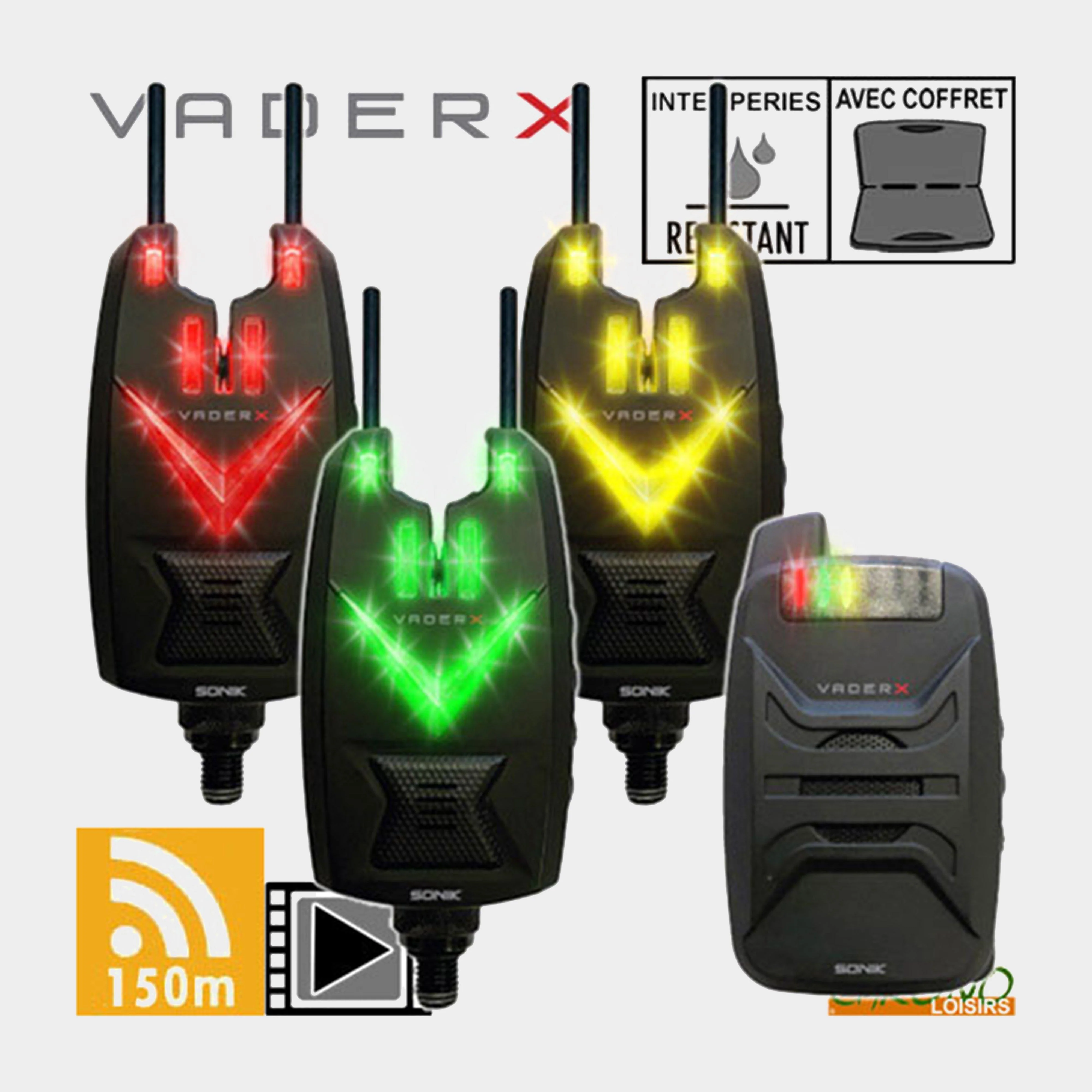 Vader X 3+1 Bite Alarm Set - Image 2