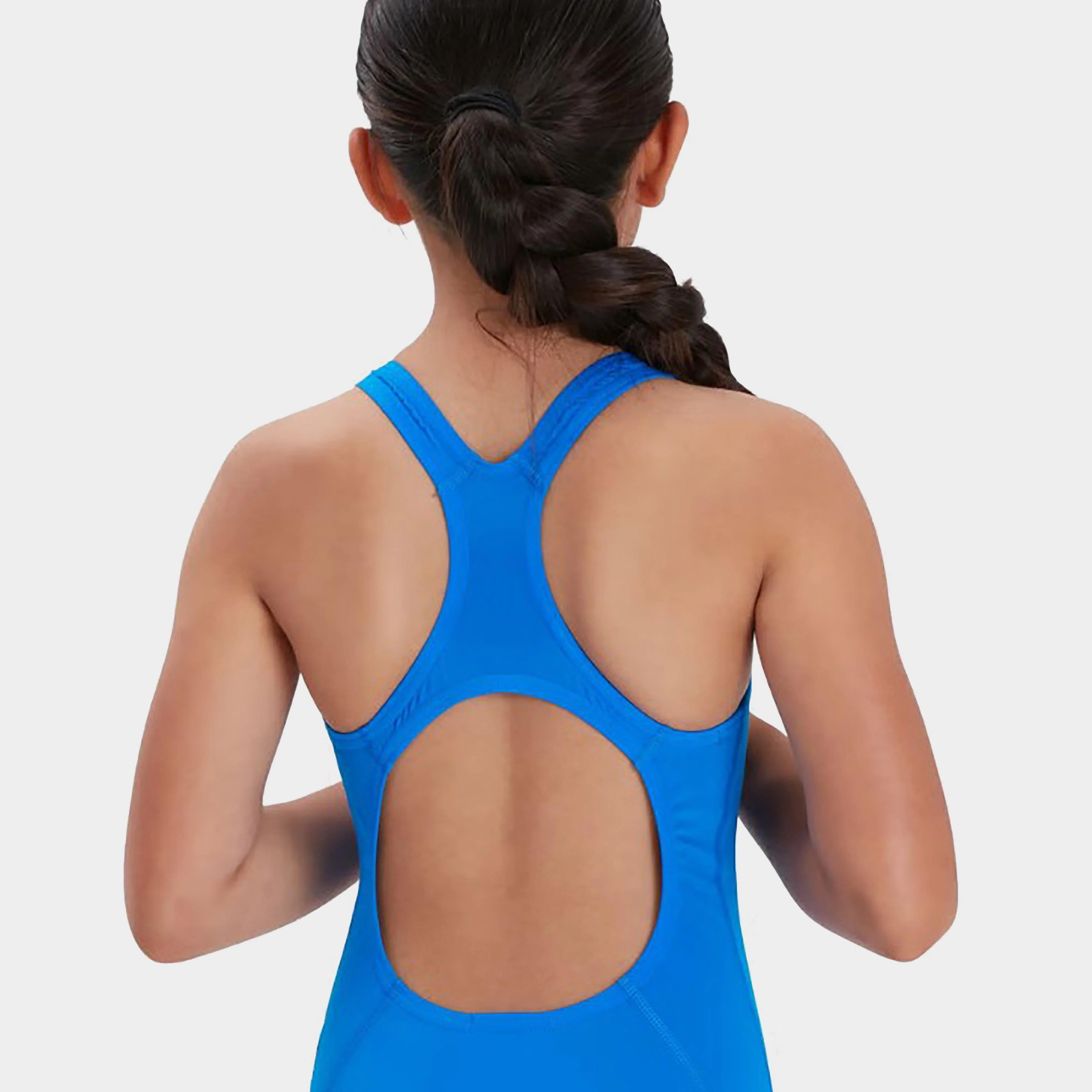 Kids' Endurance+ Medalist Swimsuit Blue - Image 5