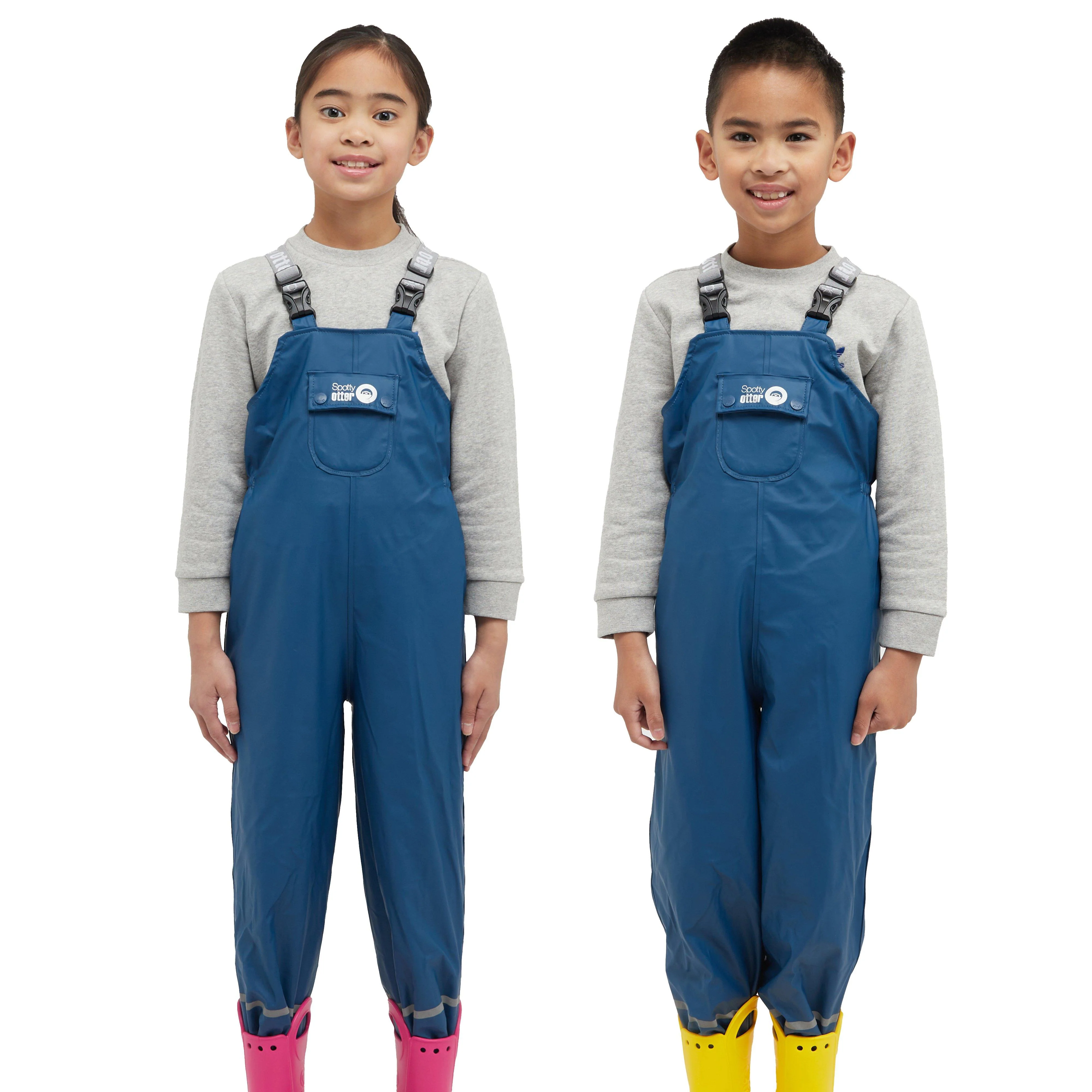 Kids' Forest Leader Fleece Lined Printed Dungarees - Image 9