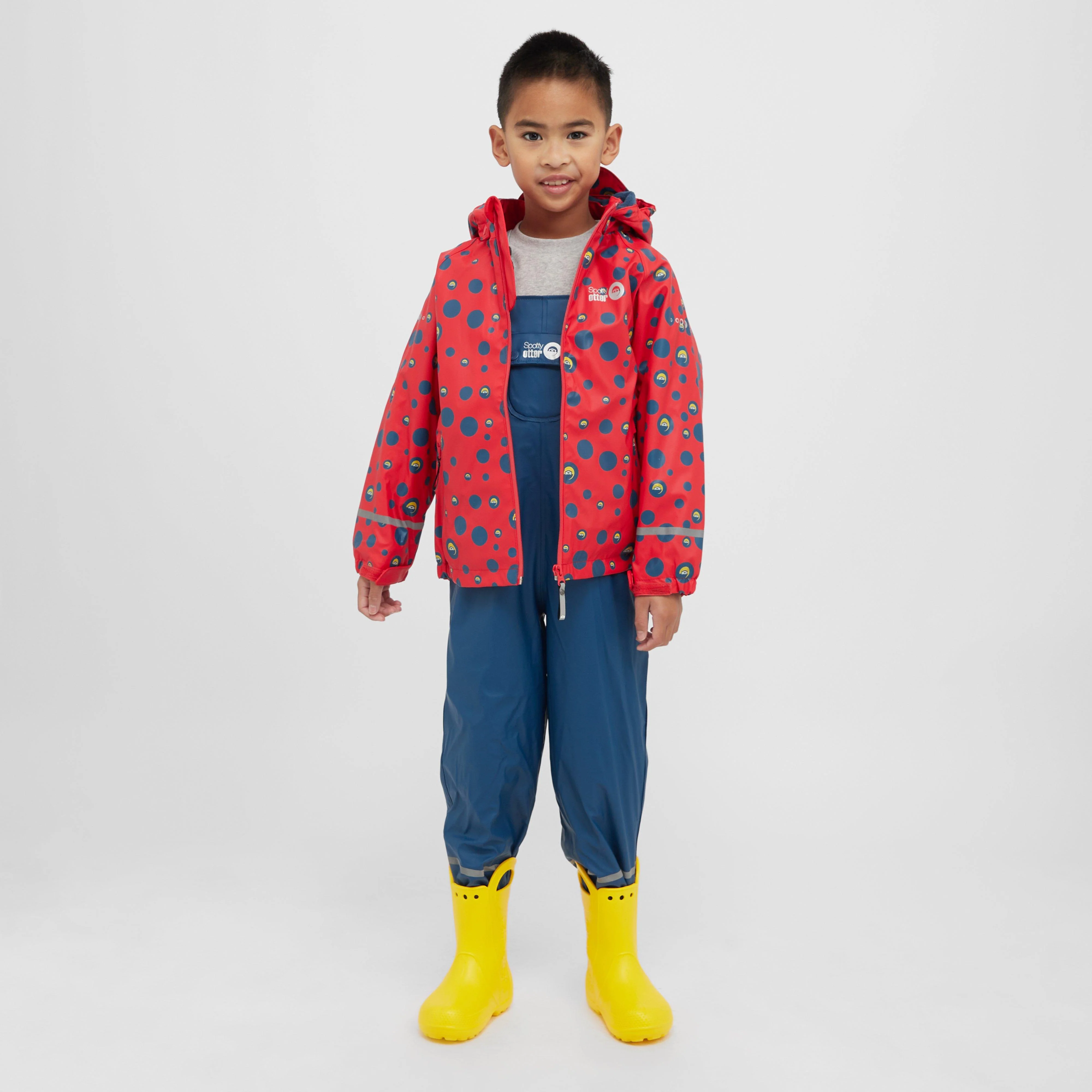 Kids’ Forest Leader Insulated Printed PU Jacket - Image 3