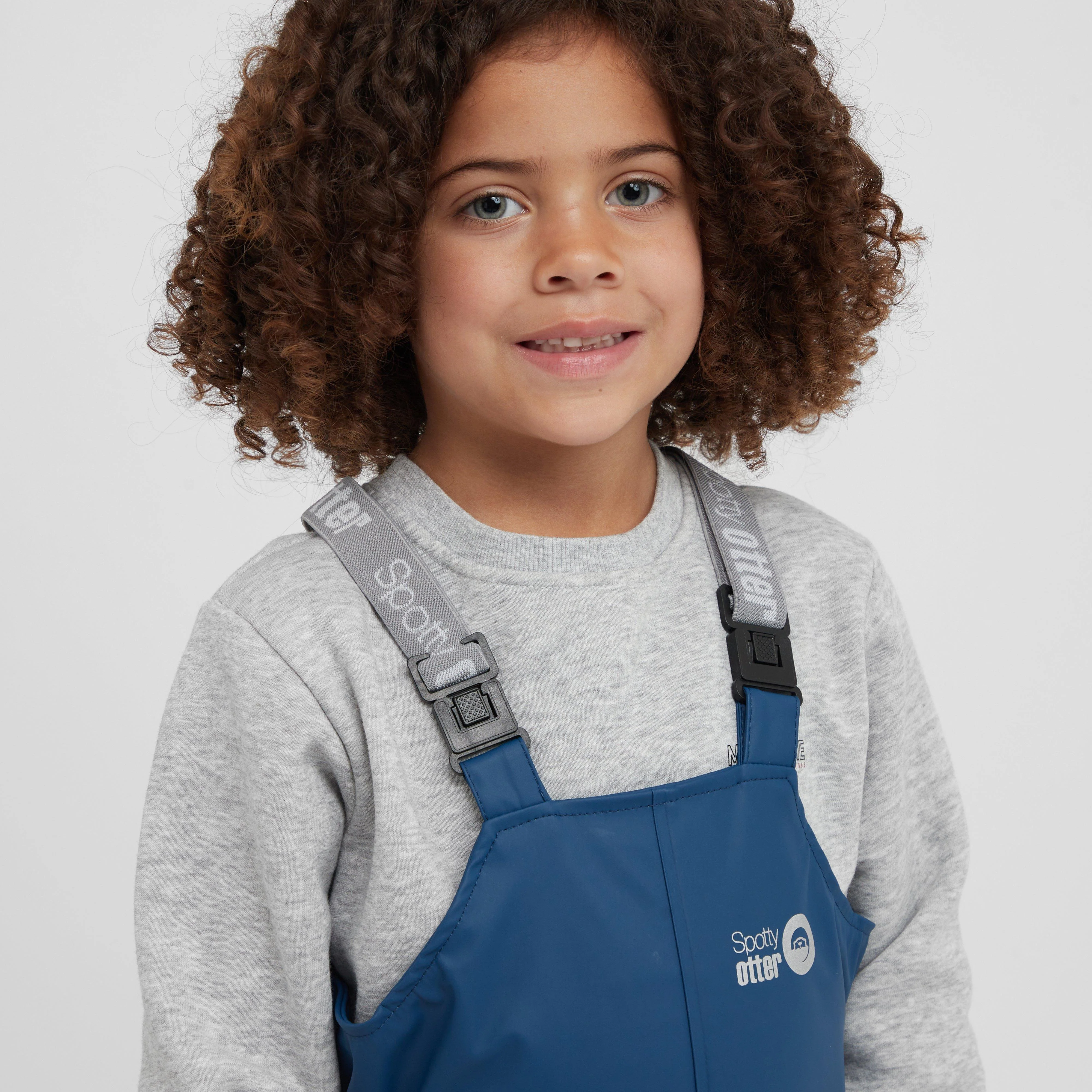 Kids’ Forest Ranger PU Waterproof Dungarees - Image 3
