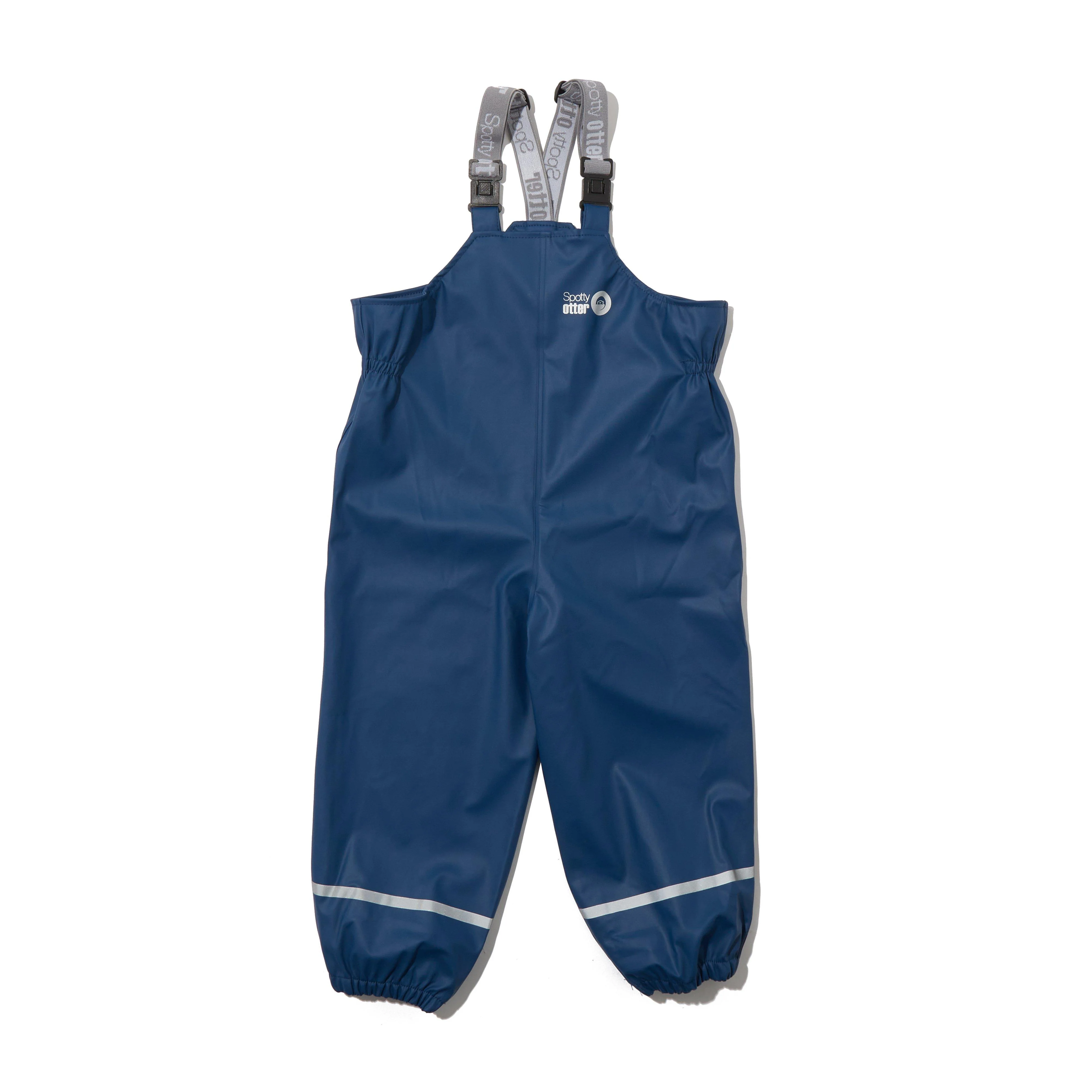 Kids’ Forest Ranger PU Waterproof Dungarees - Image 7