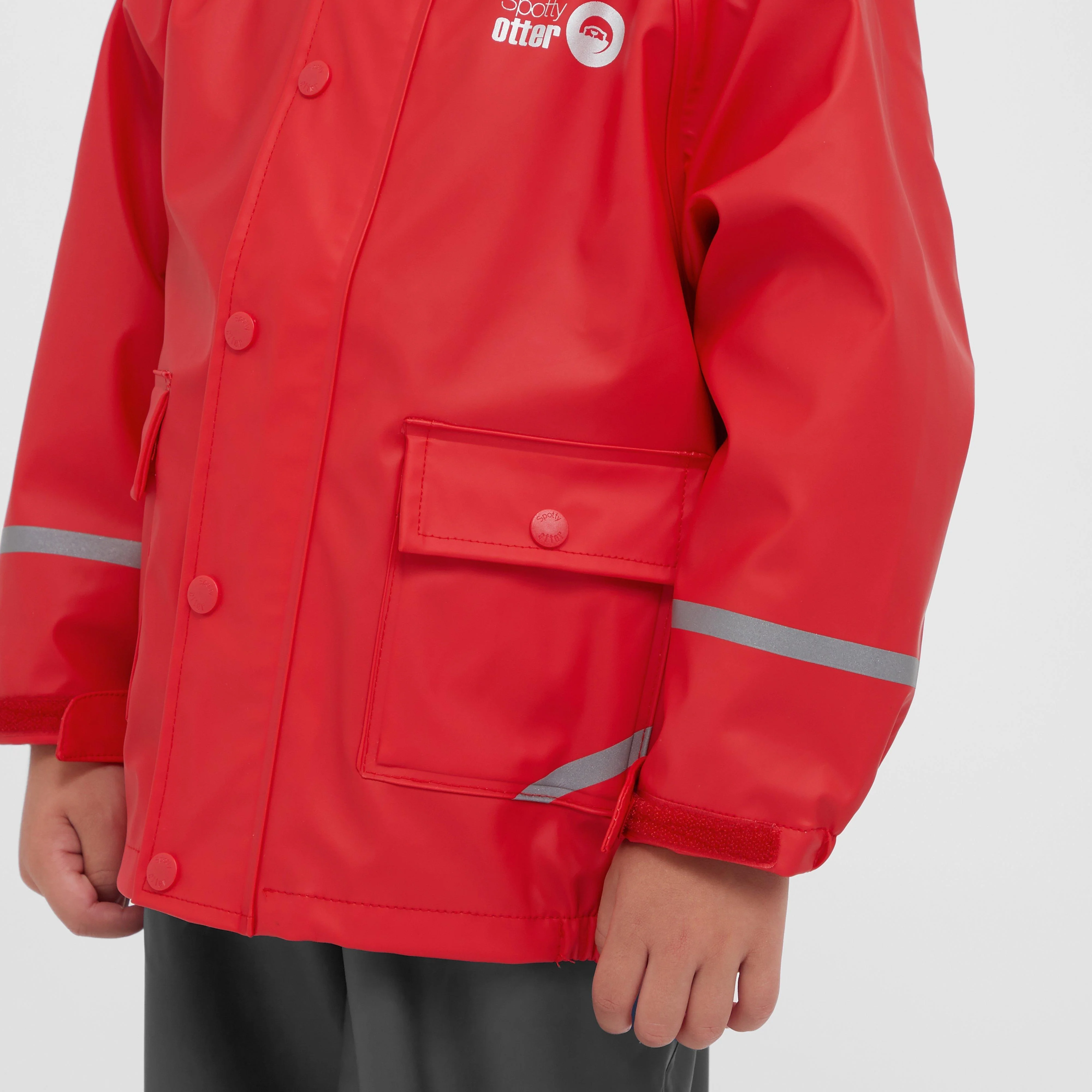 Kids' Forest Ranger PU Waterproof Jacket - Image 6