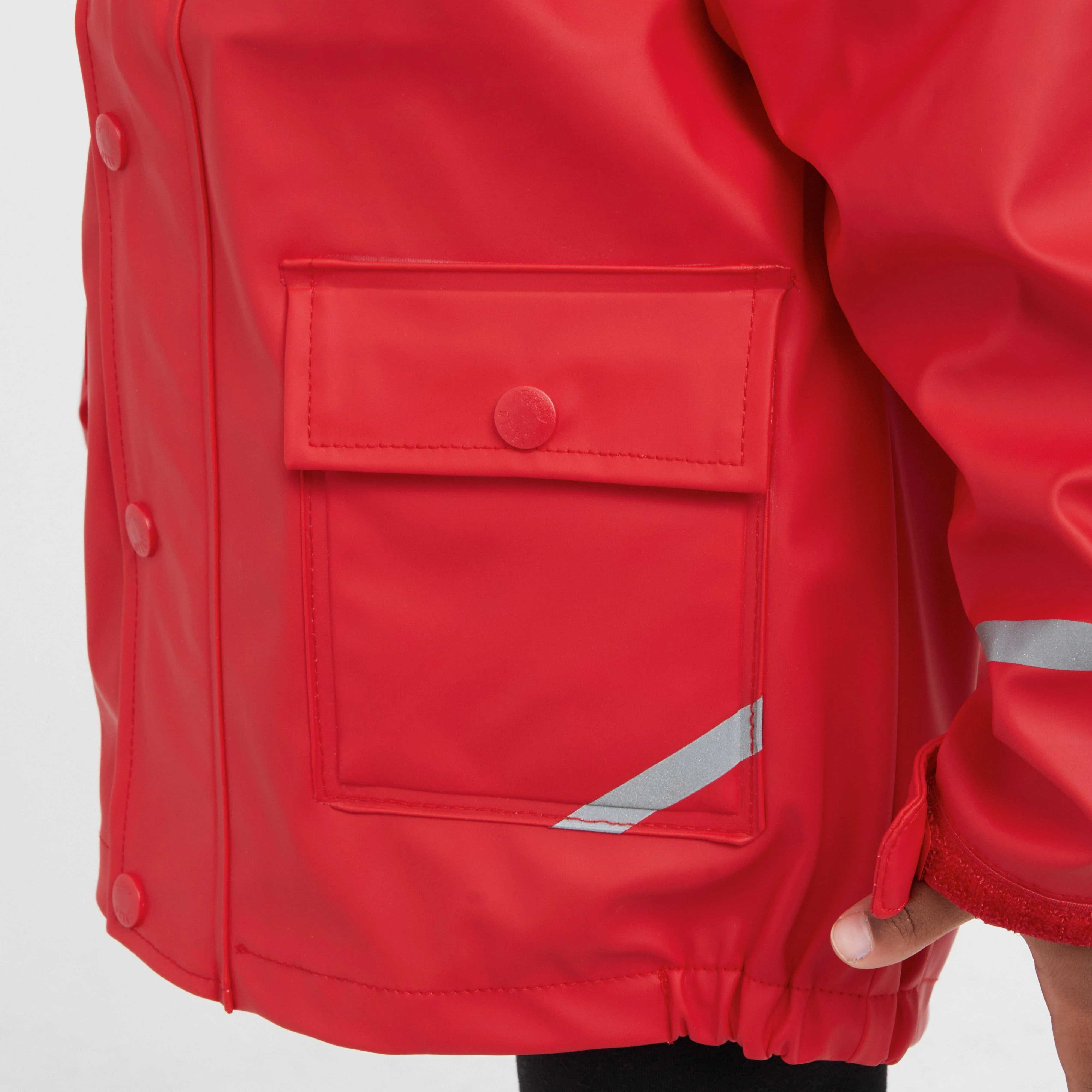 Kids' Forest Ranger PU Waterproof Jacket - Image 8