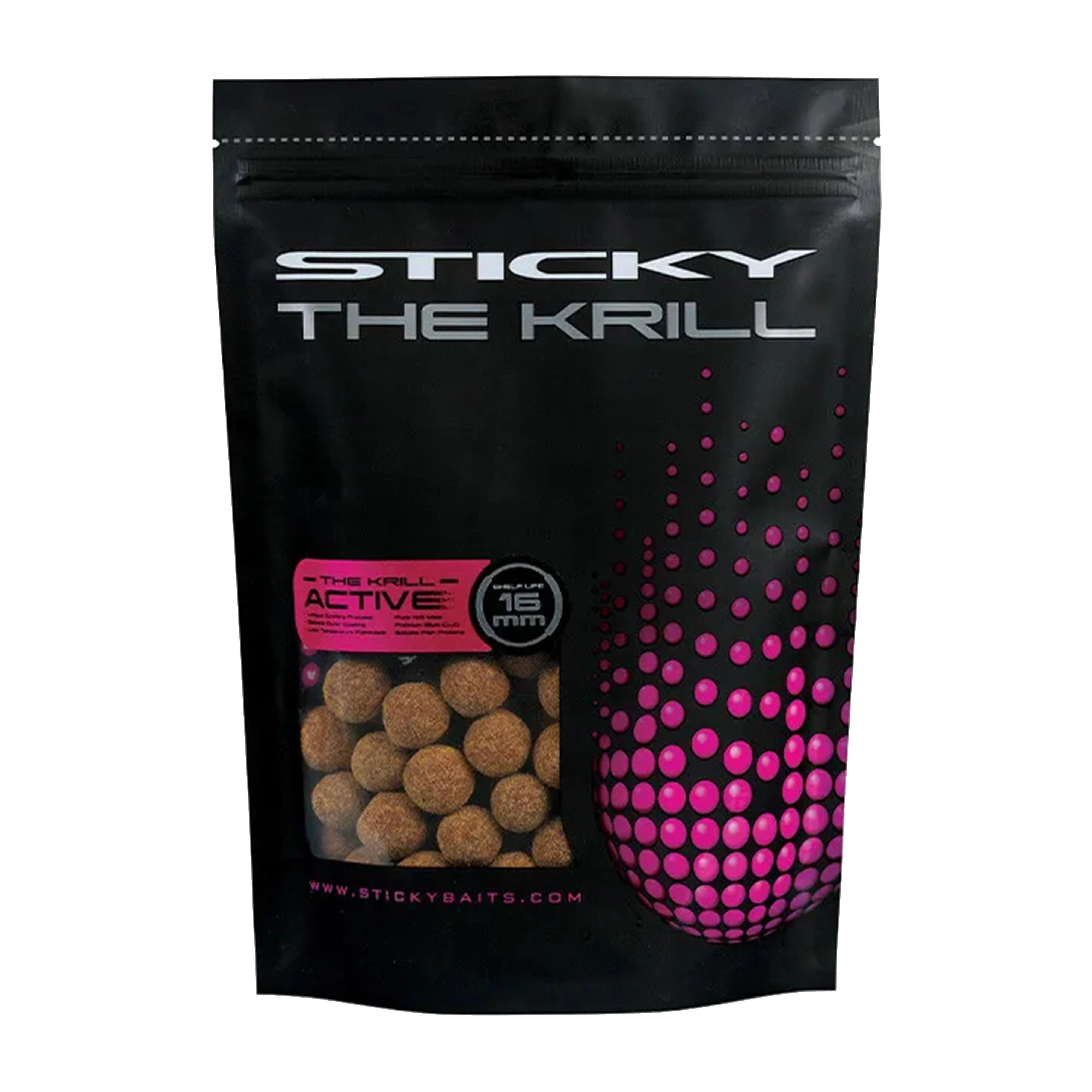 Krill Active Shelf Life Boilies 16mm 1kg - Image 5