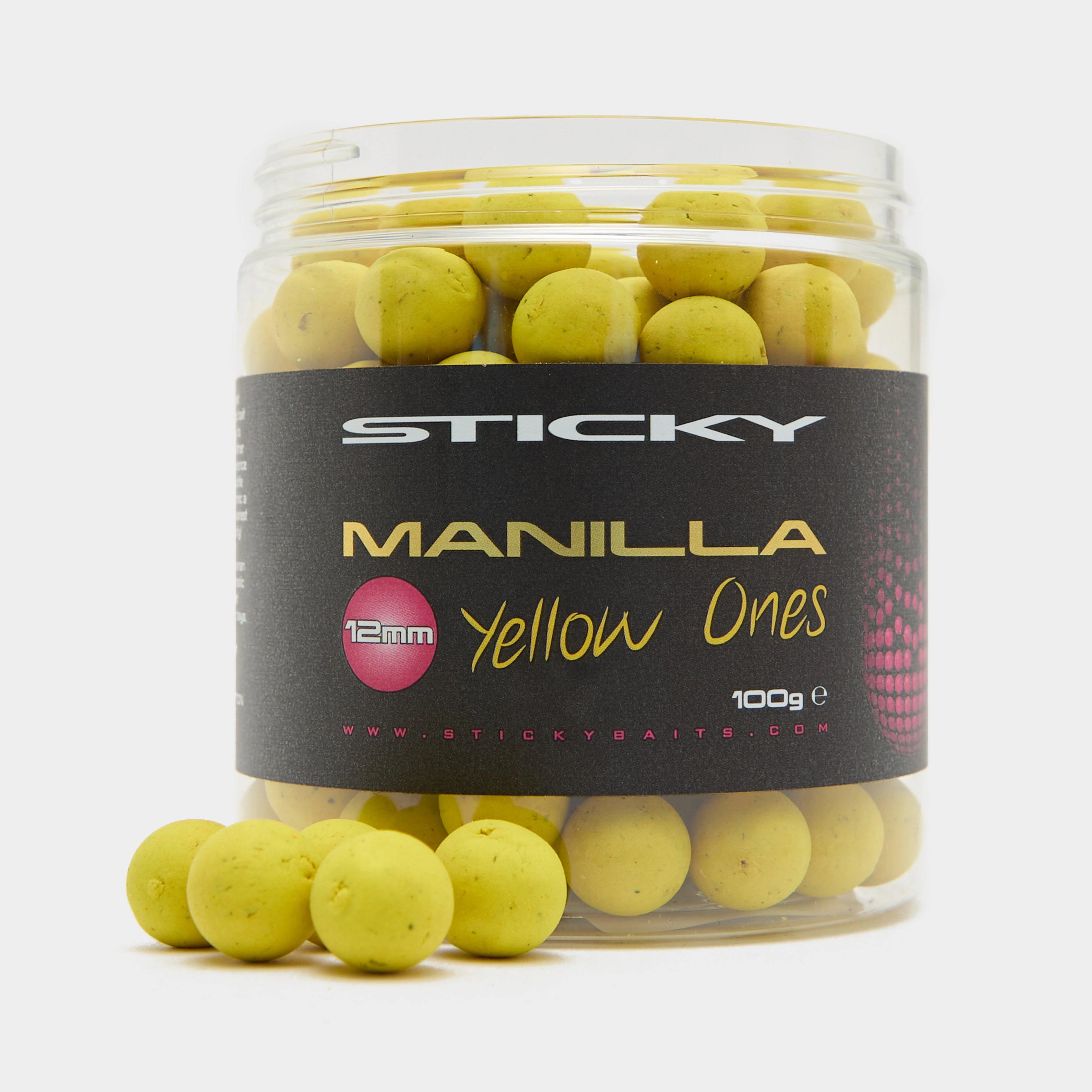 Sticky Manilla Yellow Ones 12Mm 100G Pot - Image 2