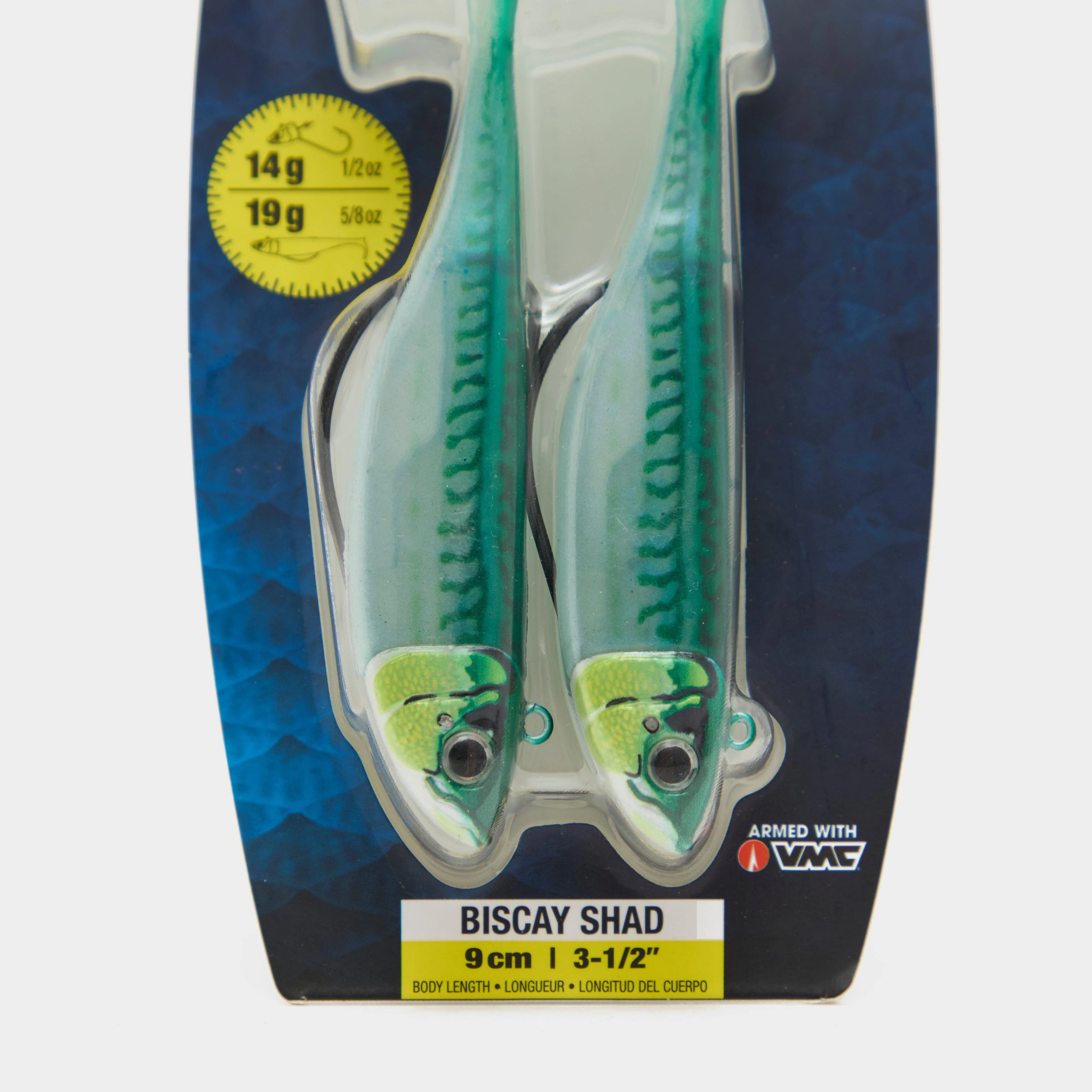 360GT Biscay Shad Mounted Green Mackerel 2 Pack - Image 3
