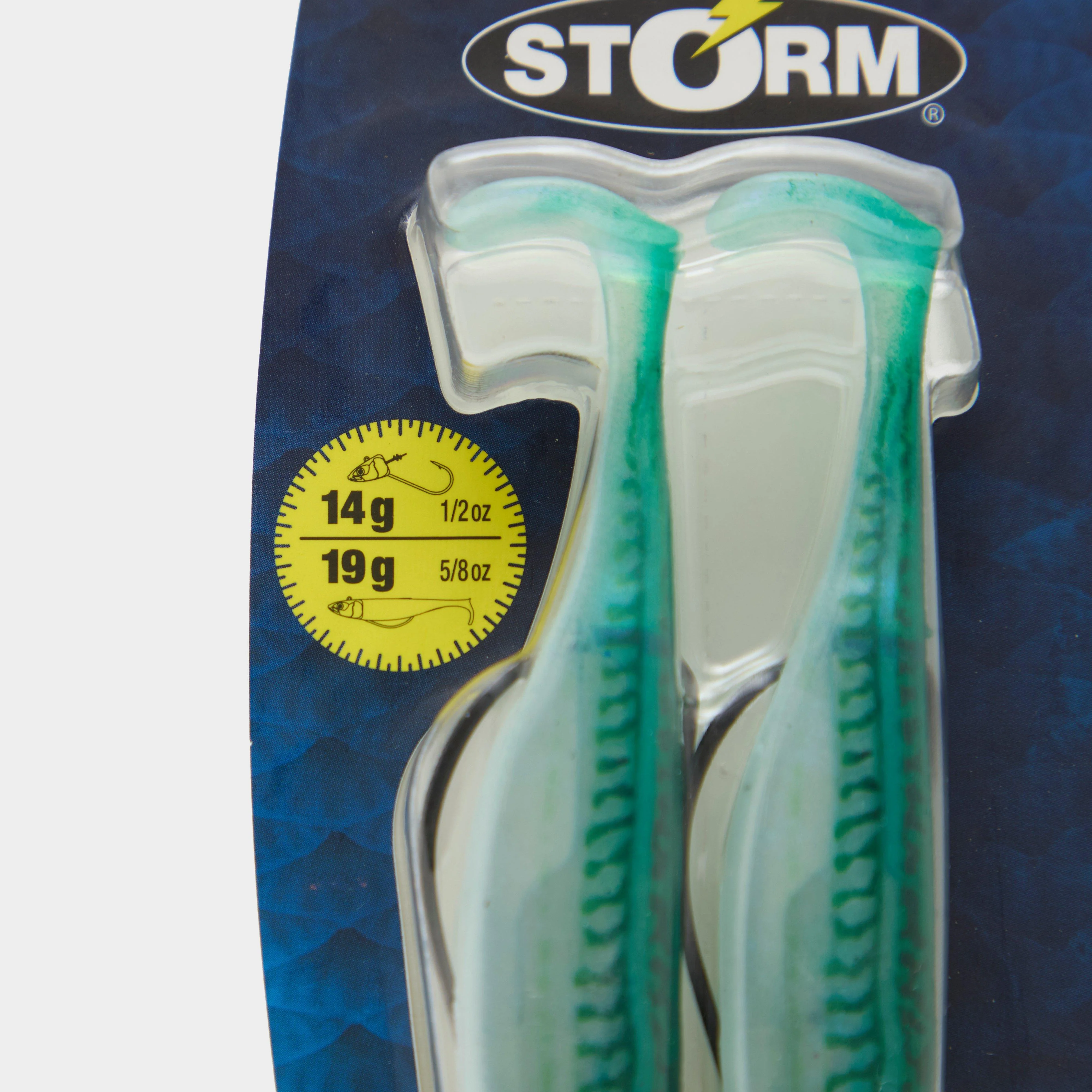 360GT Biscay Shad Mounted Green Mackerel 2 Pack - Image 4
