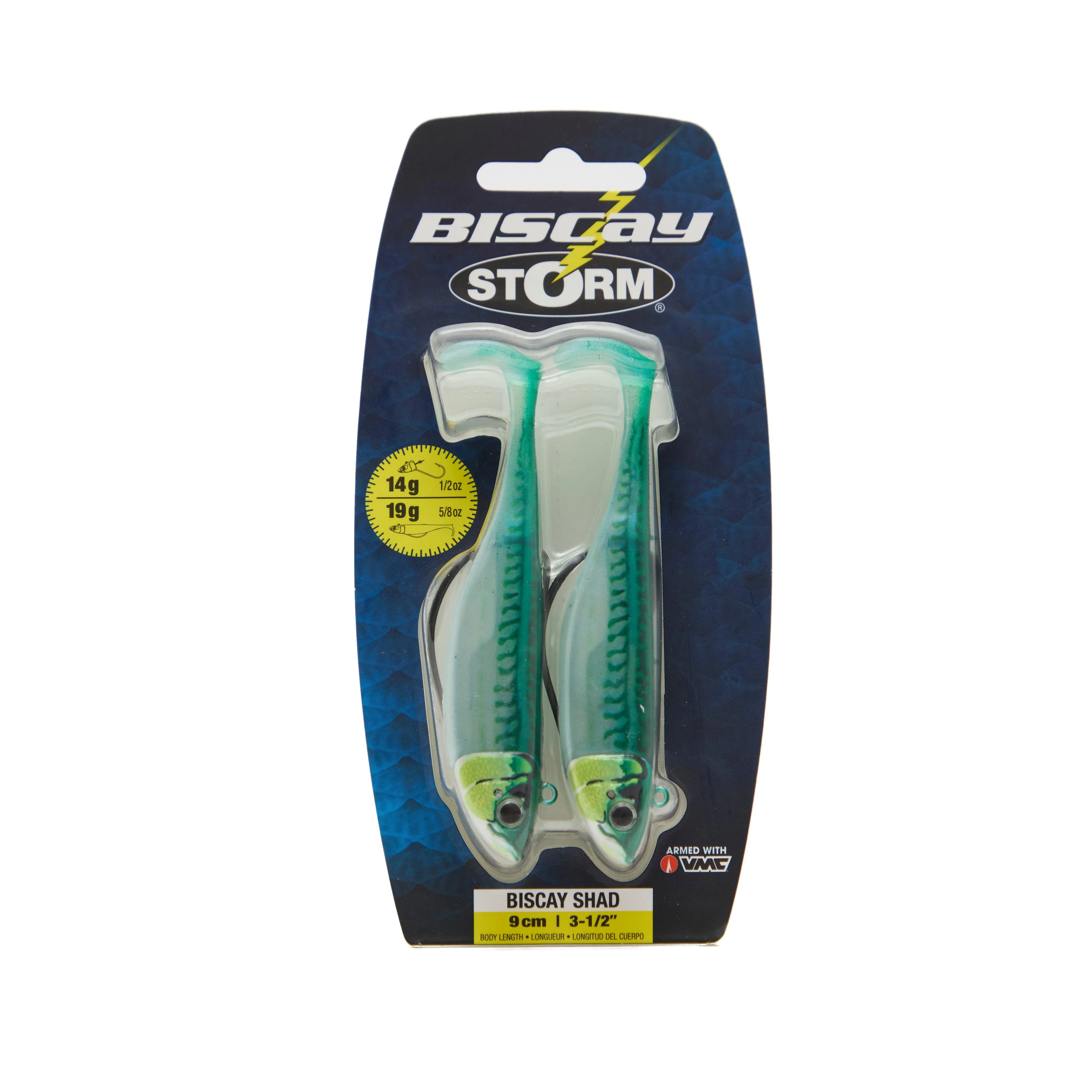 360GT Biscay Shad Mounted Green Mackerel 2 Pack - Image 5