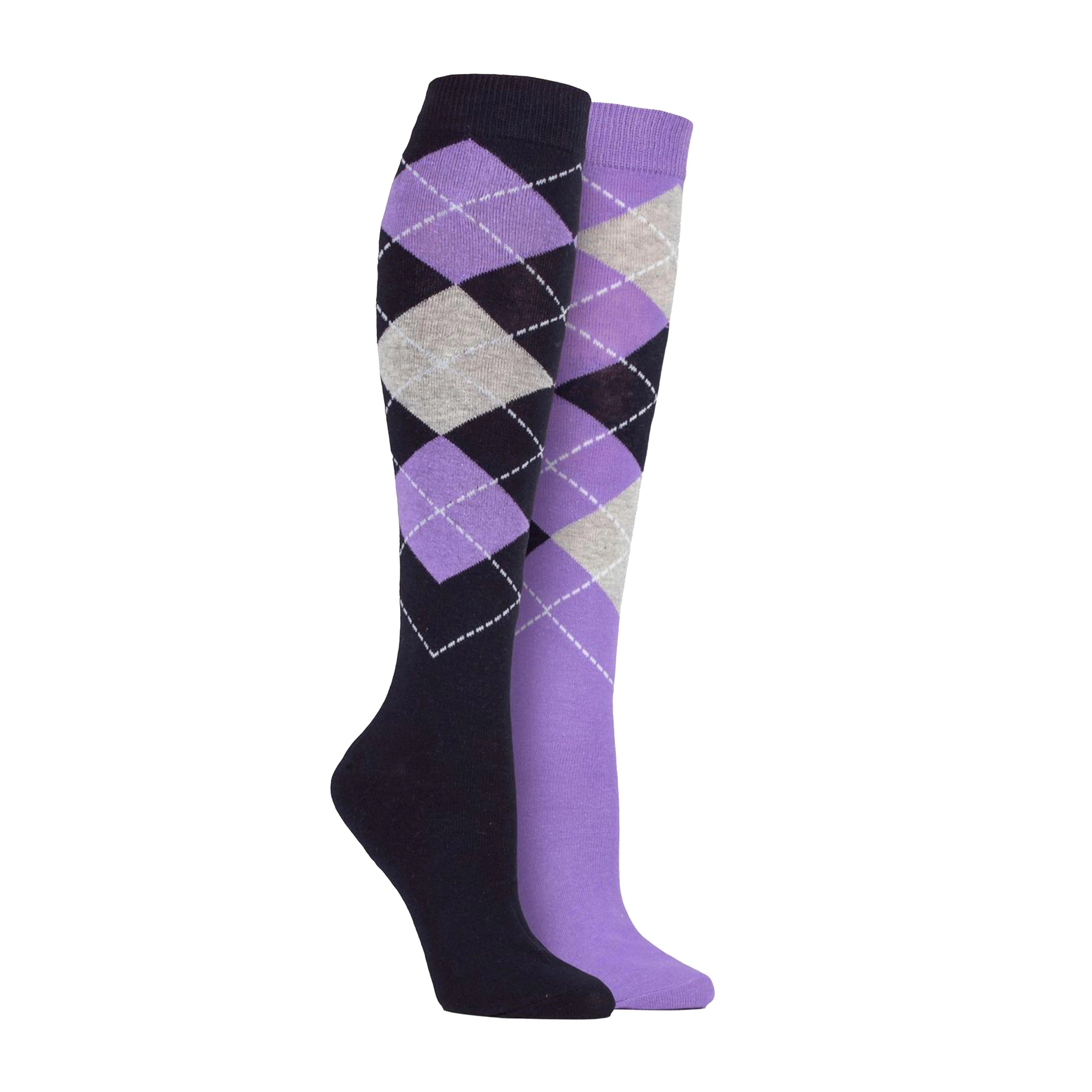 Women's Argyle Twin Pack Socks - Image 2