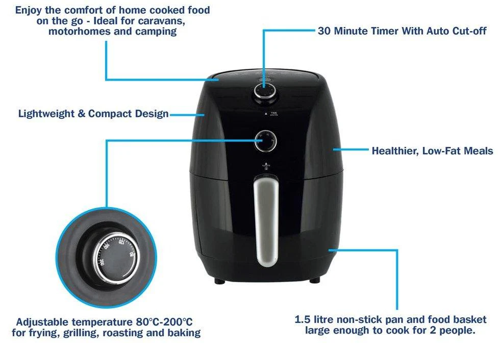 900w Mini Air Fryer - Image 4