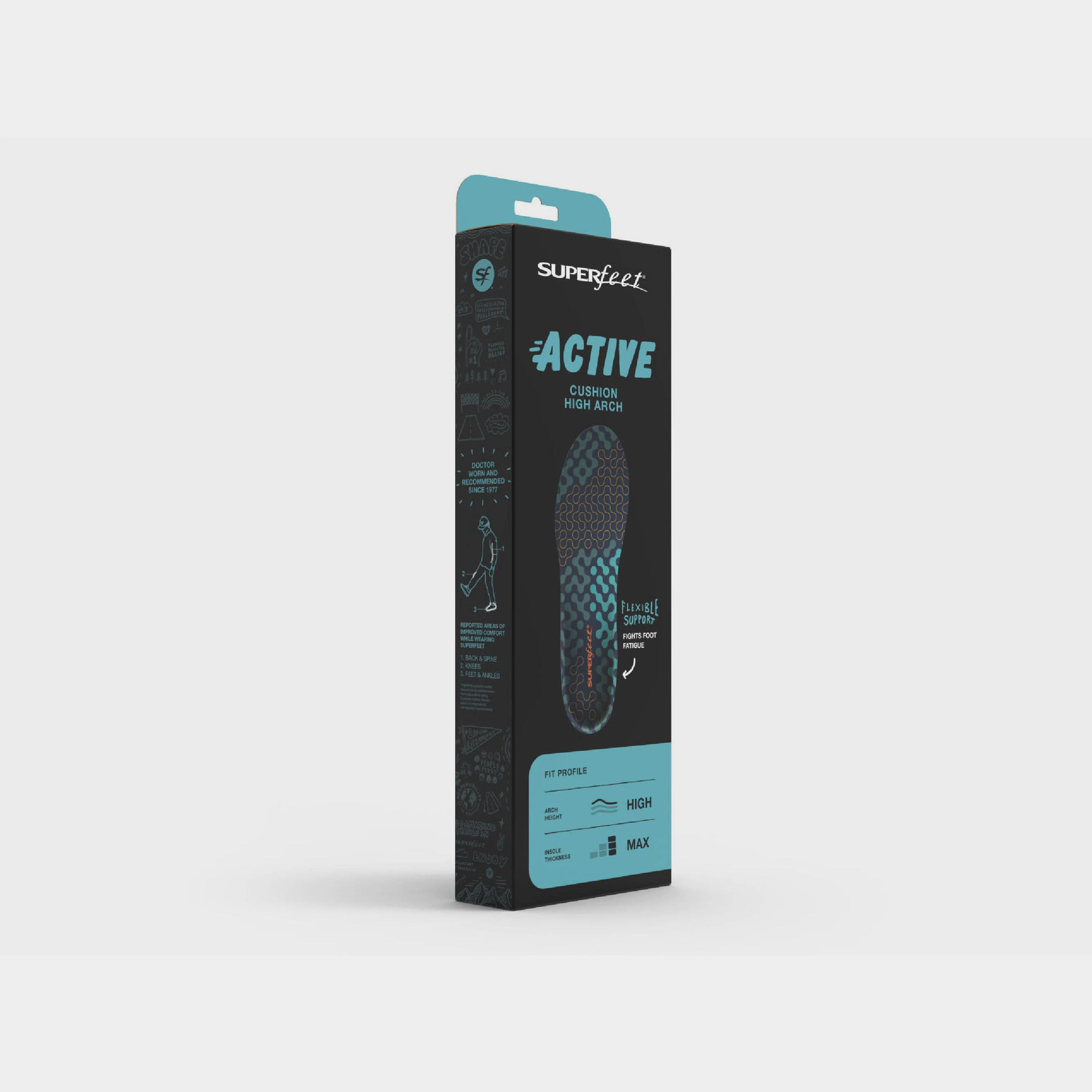 Active Cushion High Arch Insoles - Image 6