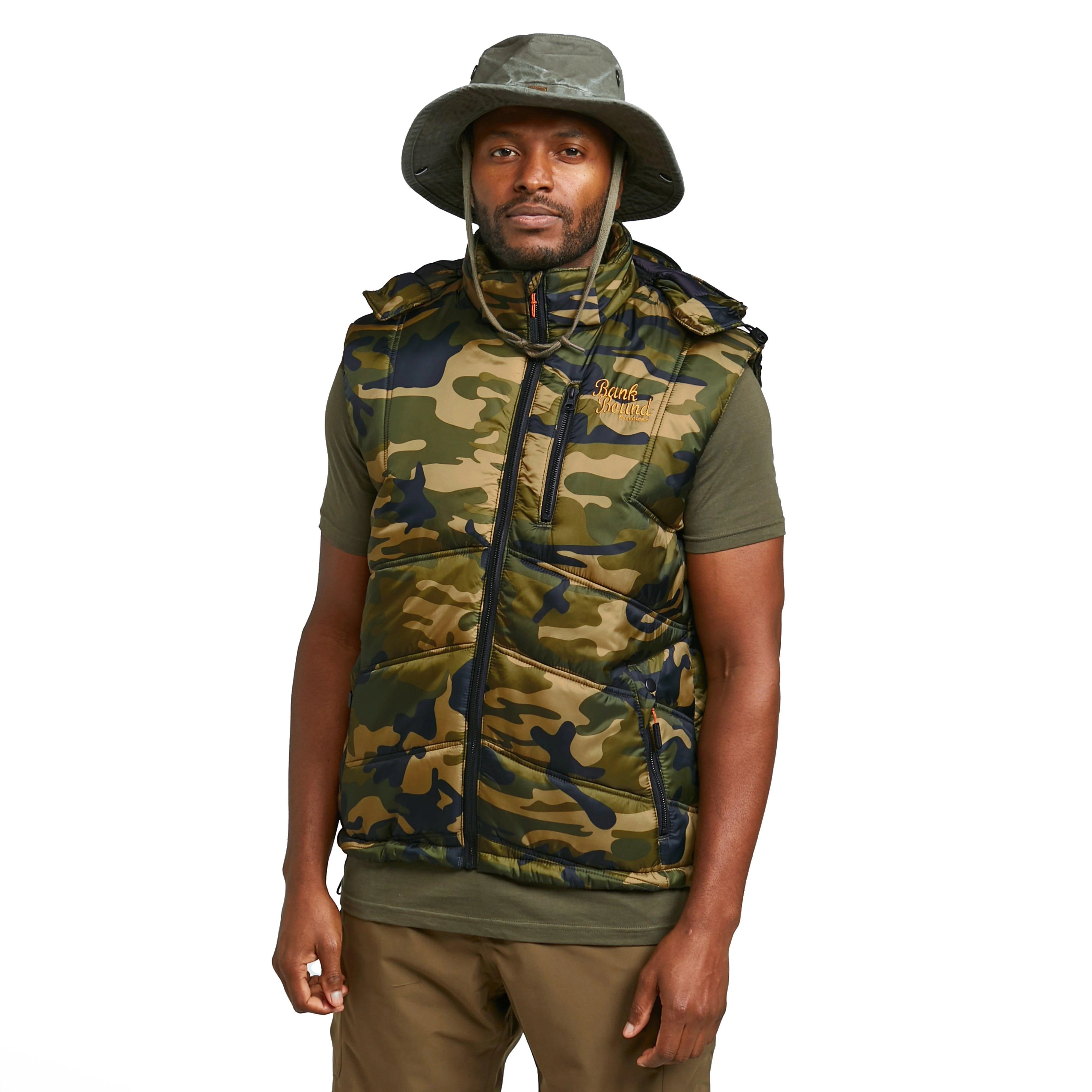 Men's Bank Bound Camo Gilet - Image 9