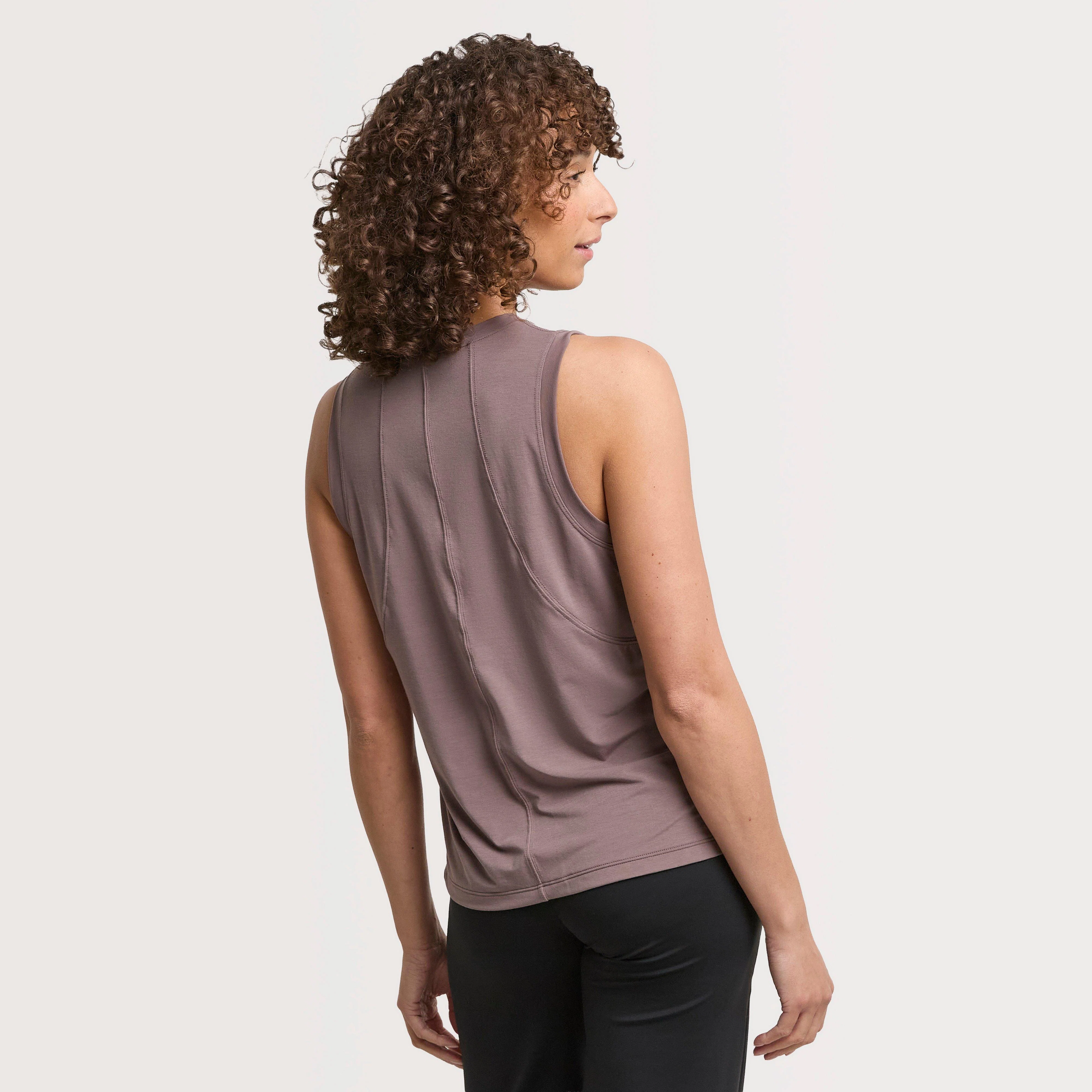 Women's Soft Flow Studio Longline Vest - Image 4