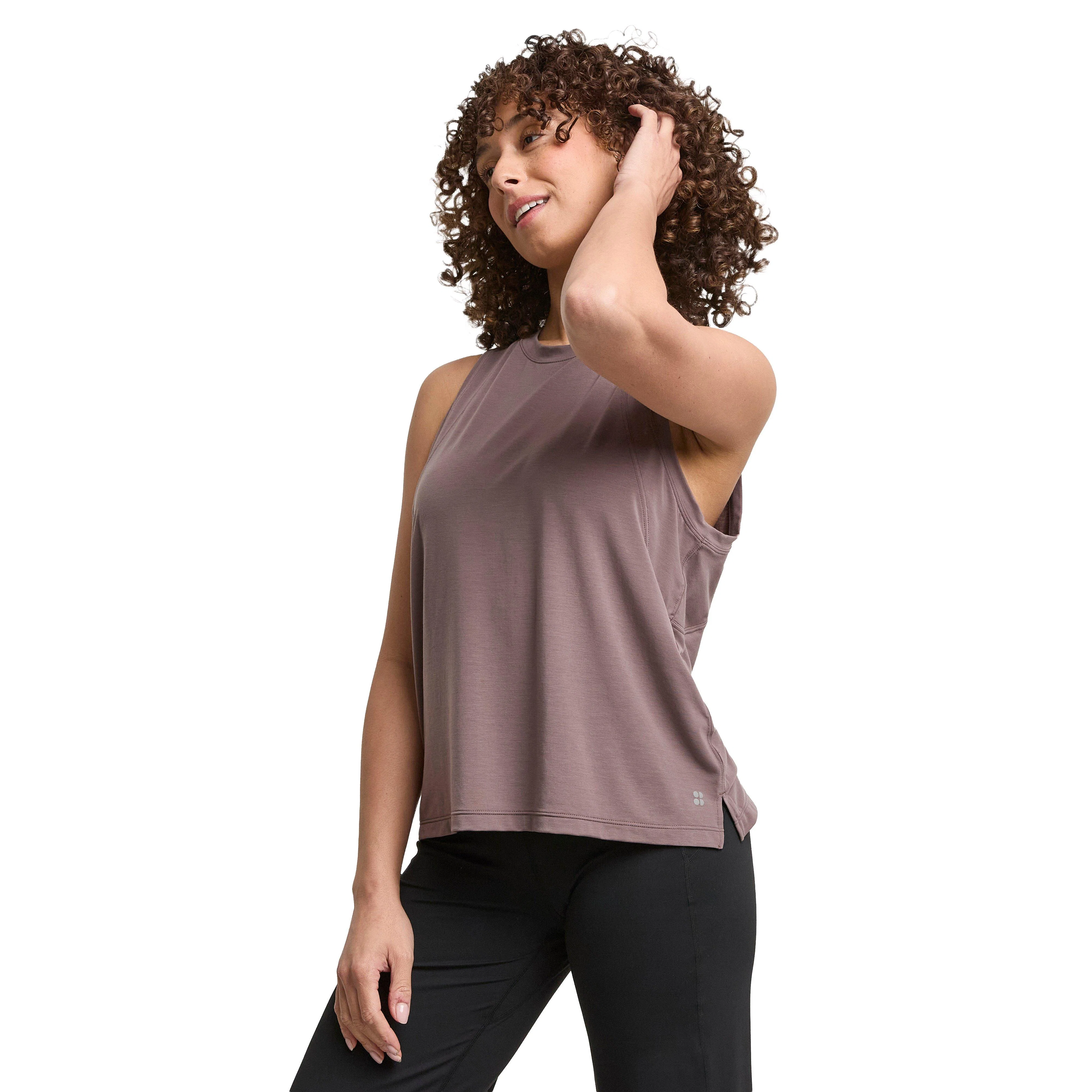 Women's Soft Flow Studio Longline Vest - Image 5