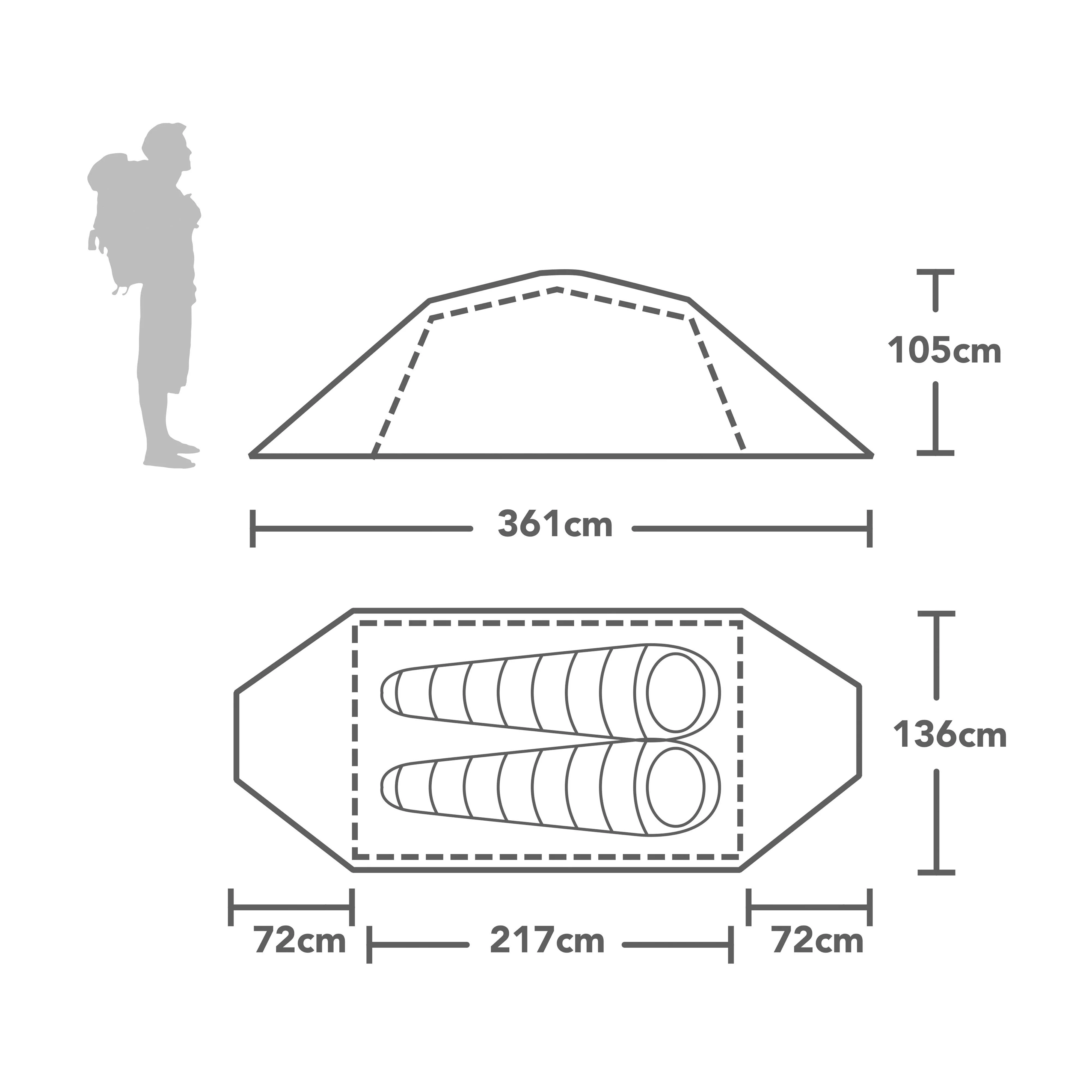 Quasar Two-Person Tent - Image 2