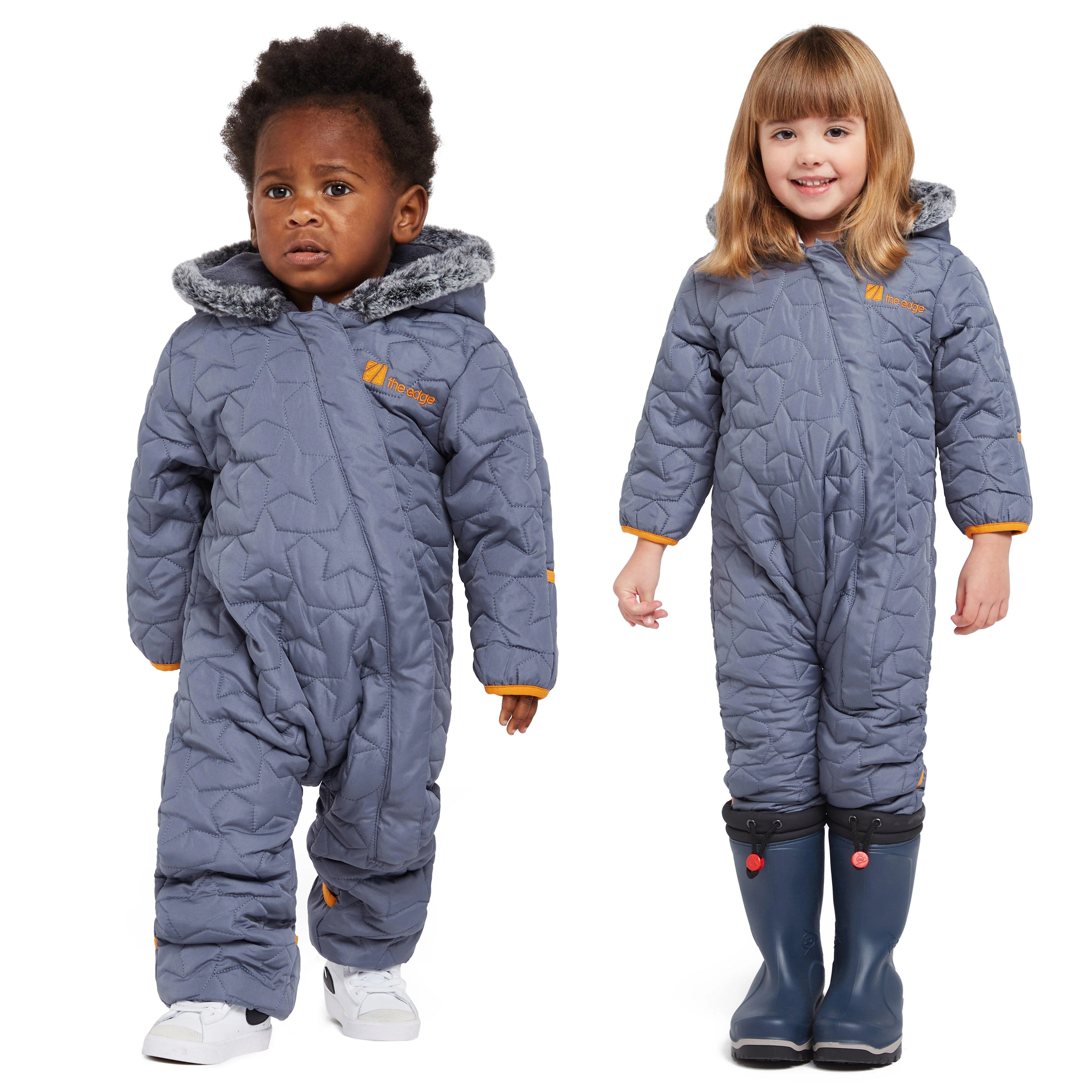 Children's Silver Star Snowsuit - Image 6