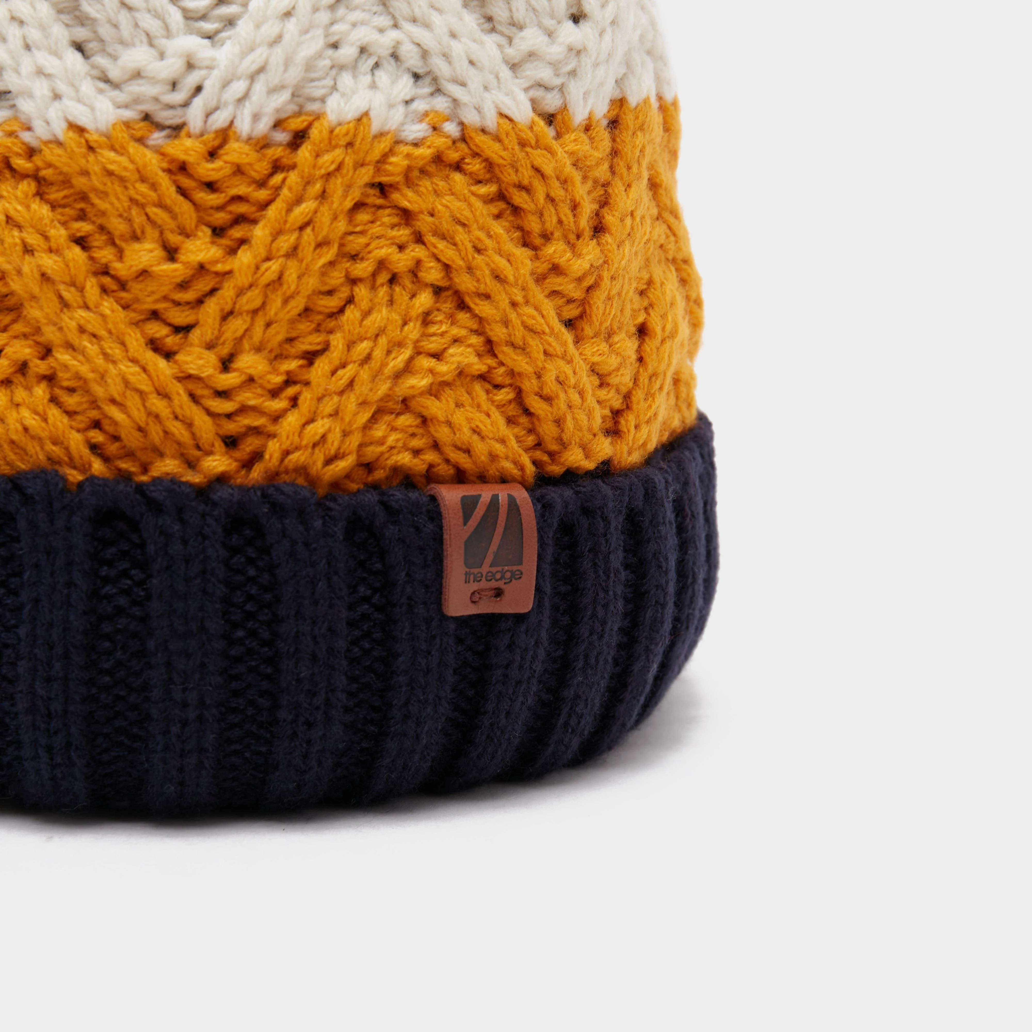 Men's Gavin Stripe Bobble Hat - Image 3