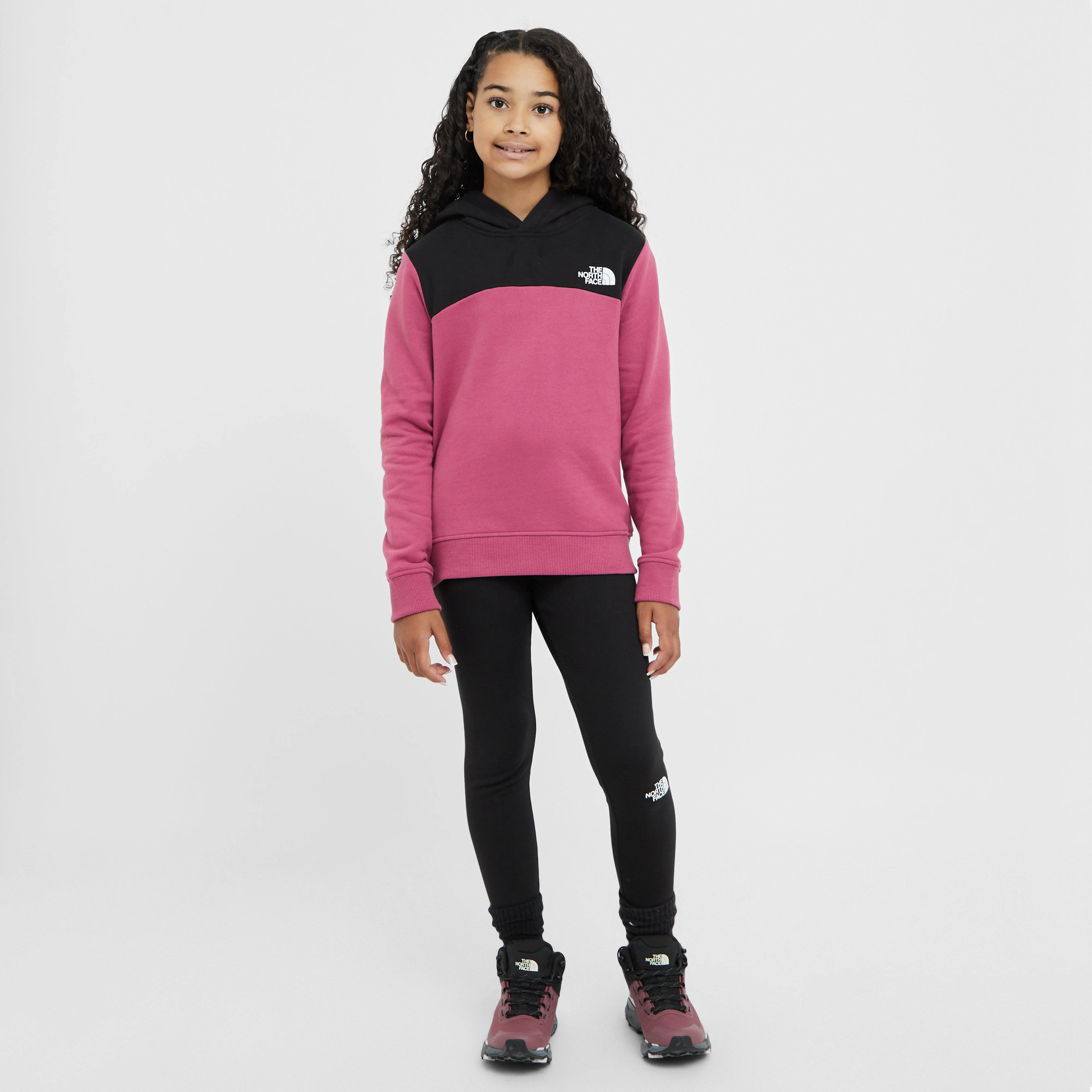 Girls' Back Logo Relaxed Hoodie - Image 3