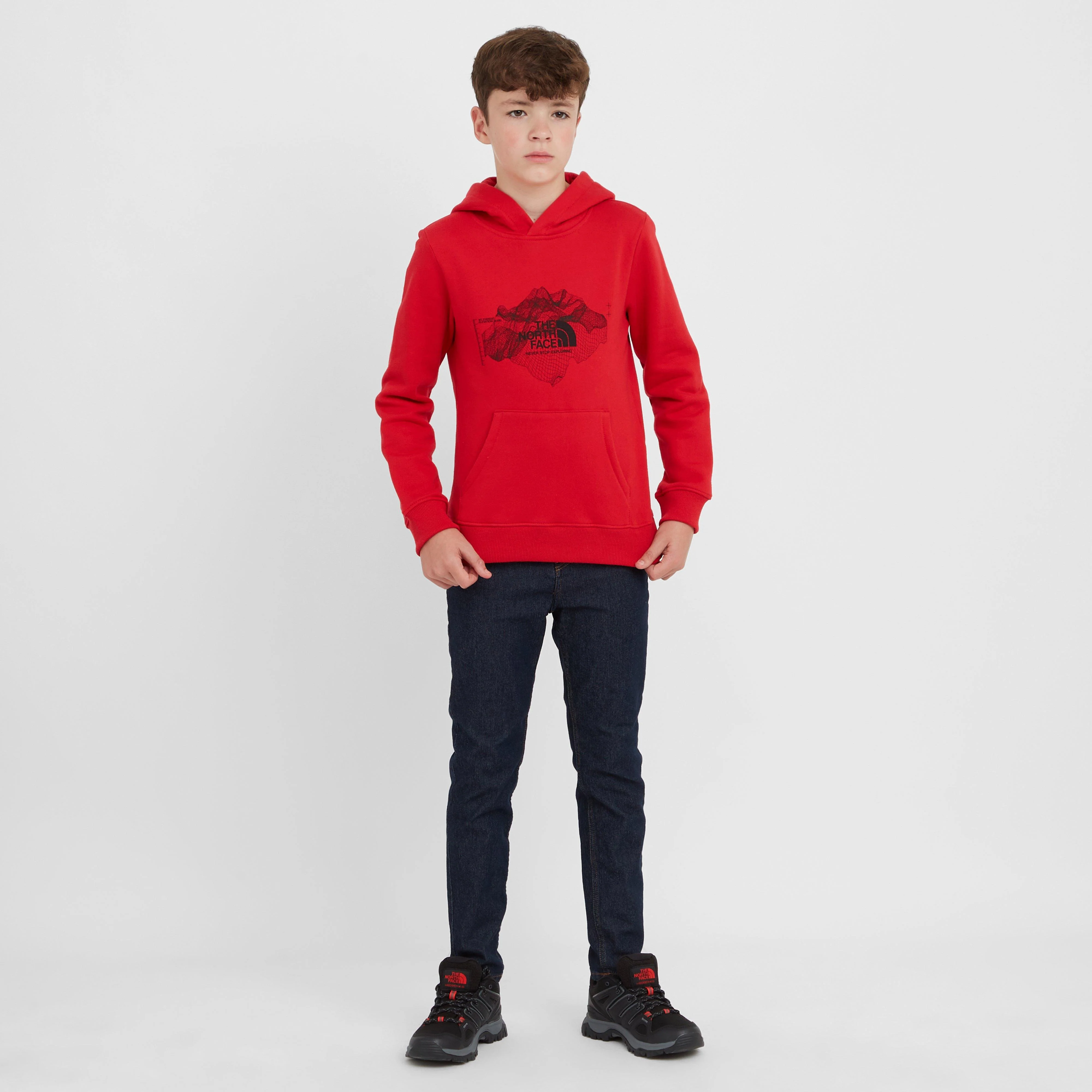 Kids' Topographic Hoodie - Image 3