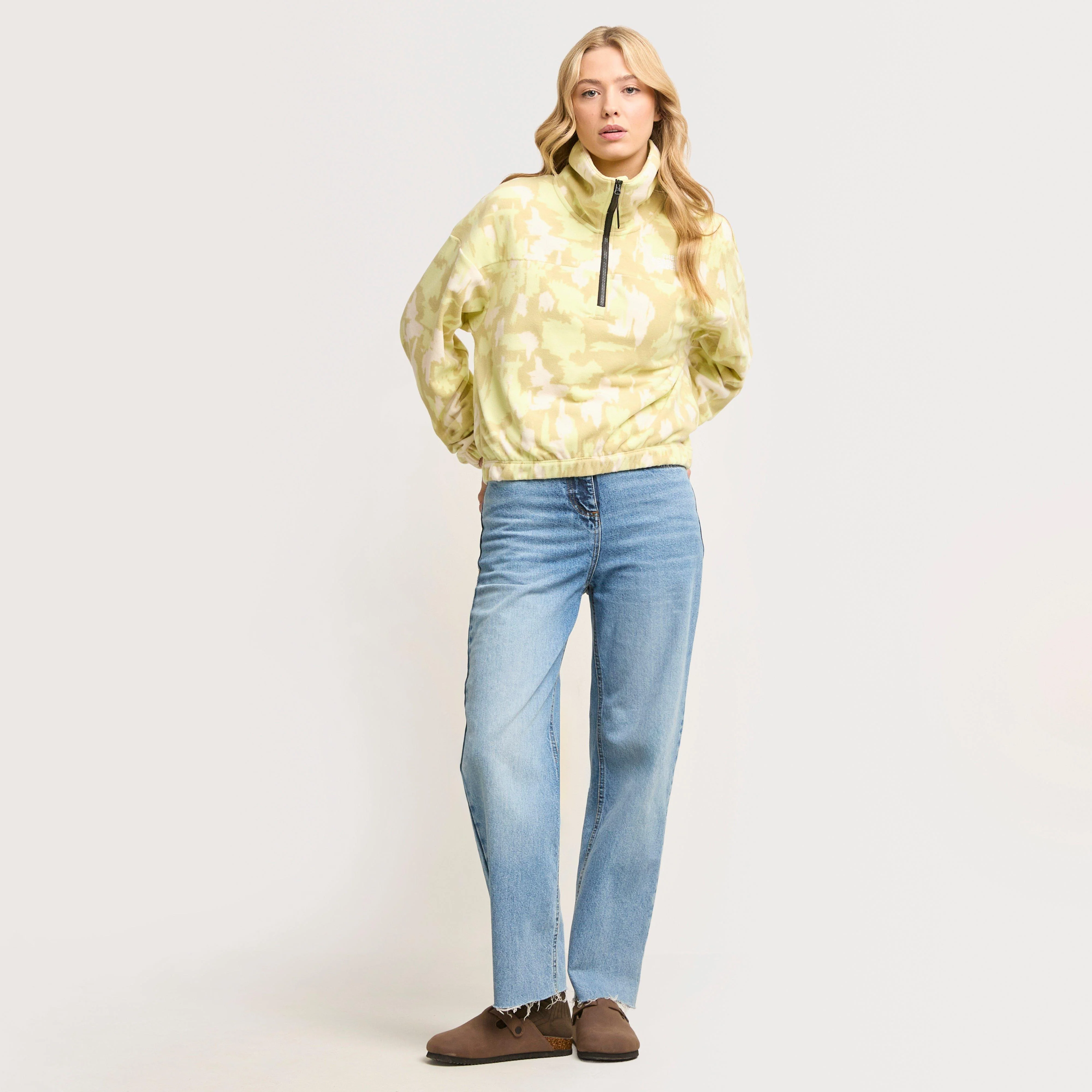 Women's Mountain Athletics 1/2 Zip Printed Fleece - Image 2