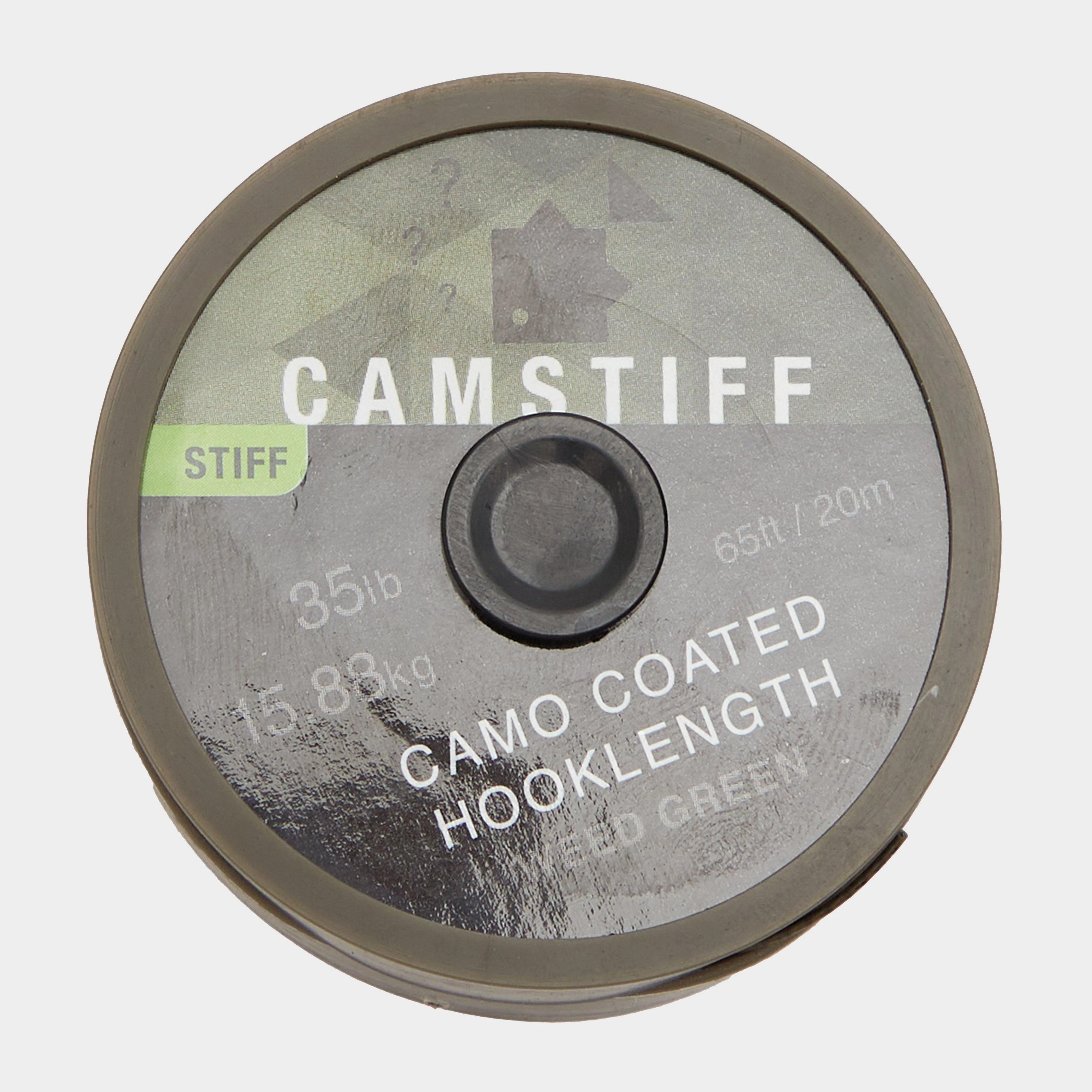 Camstiff Hooklength Camo Weed Green 35lb - Image 2