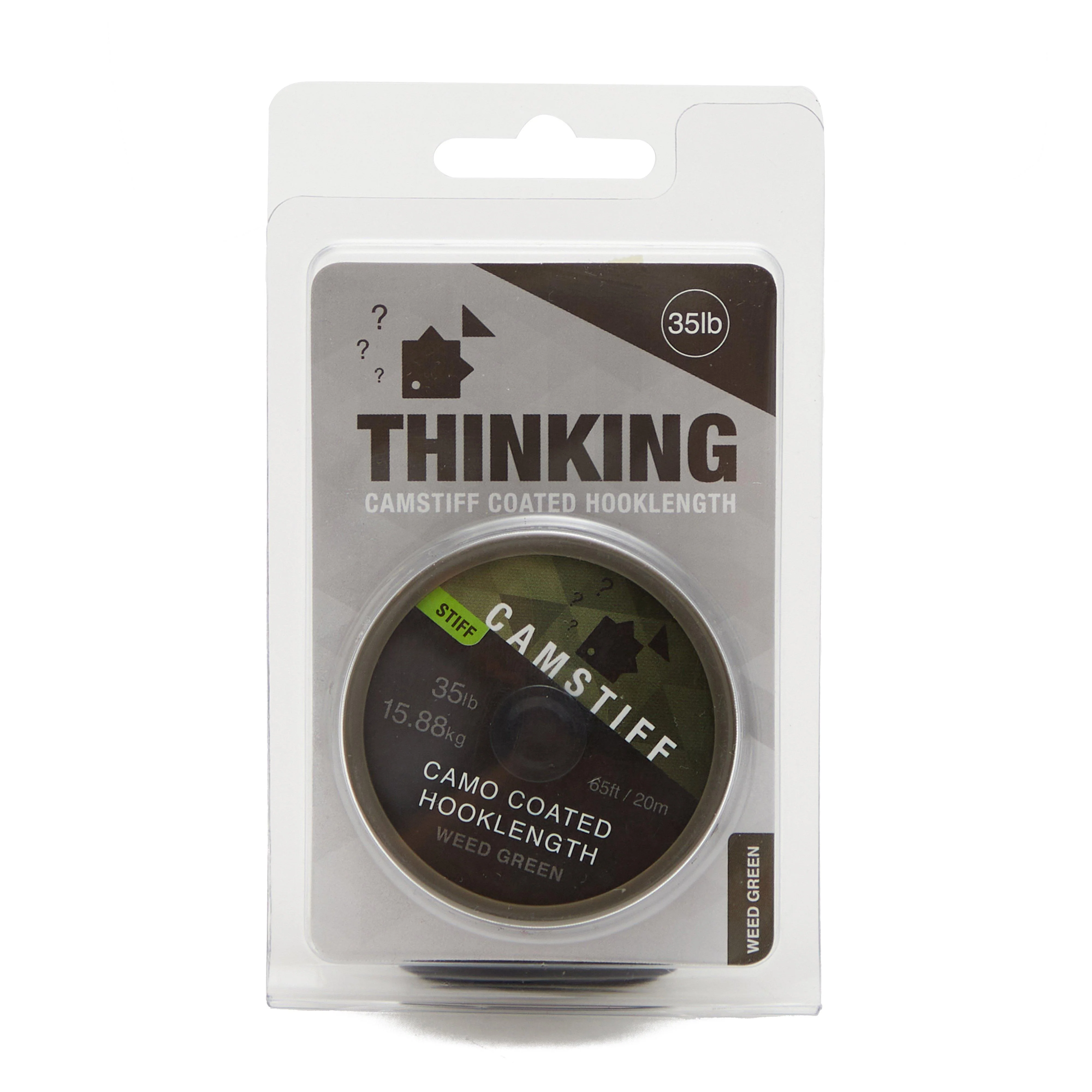 Camstiff Hooklength Camo Weed Green 35lb - Image 4