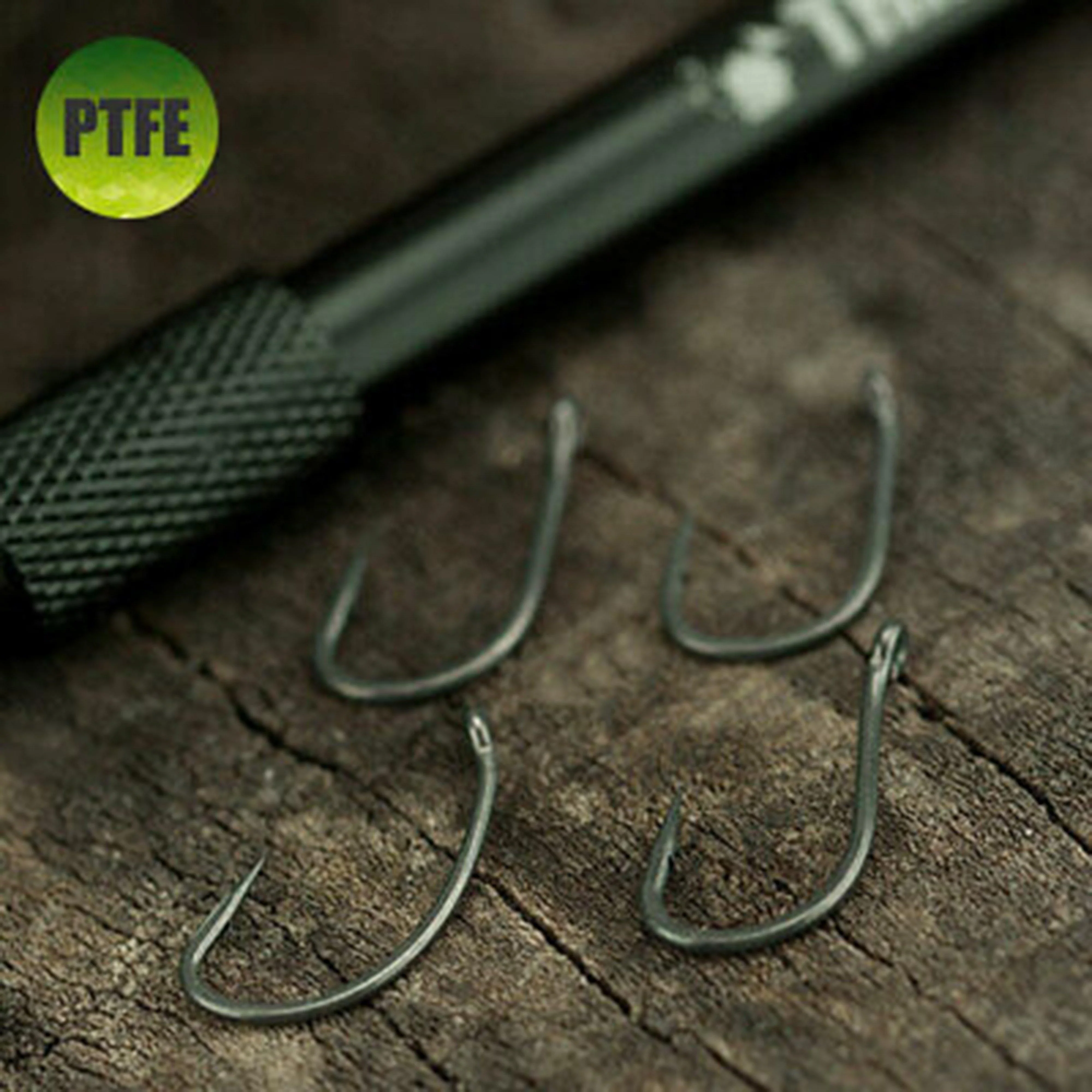 Curve Point Hook Size 8 (Barbless) - Image 2