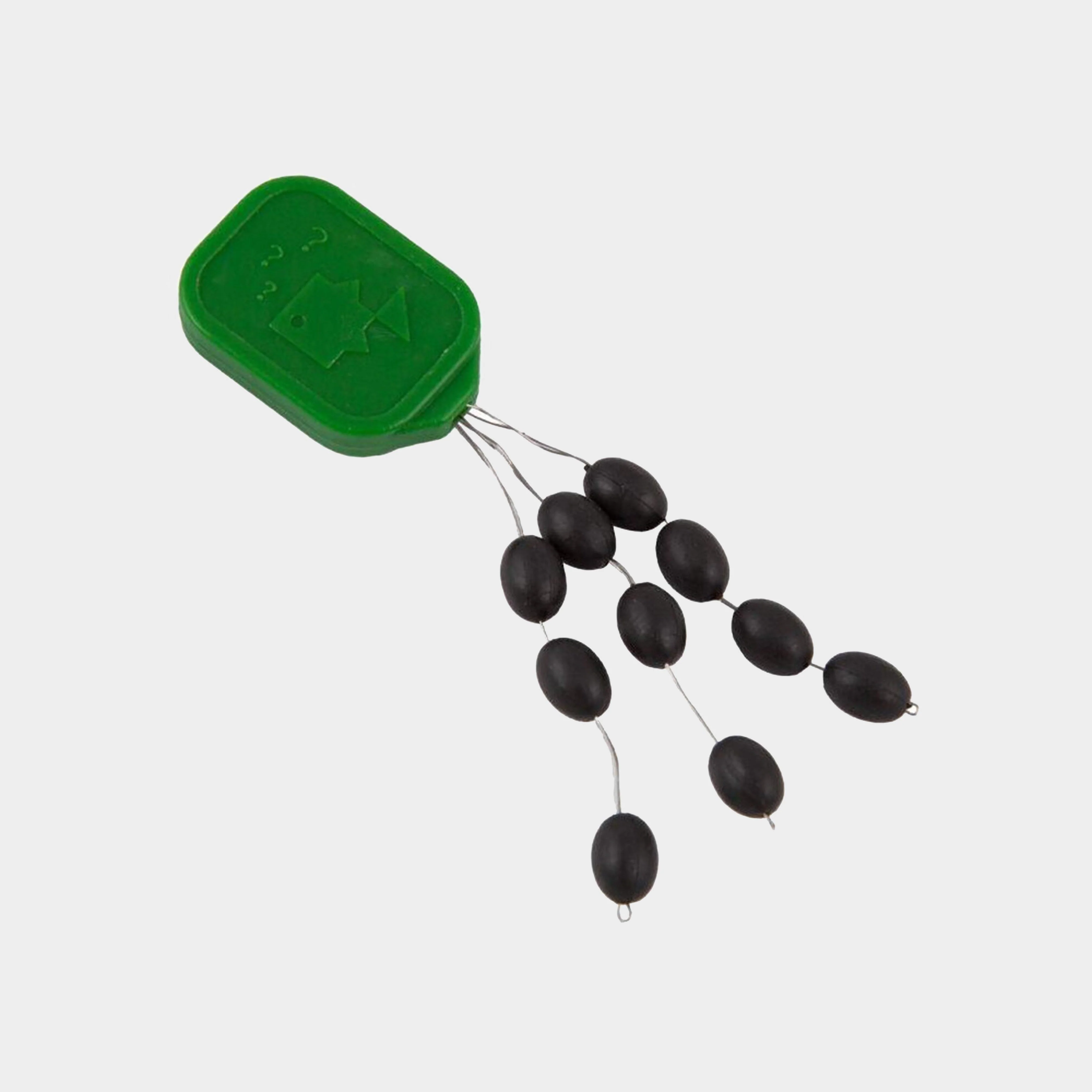 Oval Rubber Beads 5mm Tungsten - Image 2