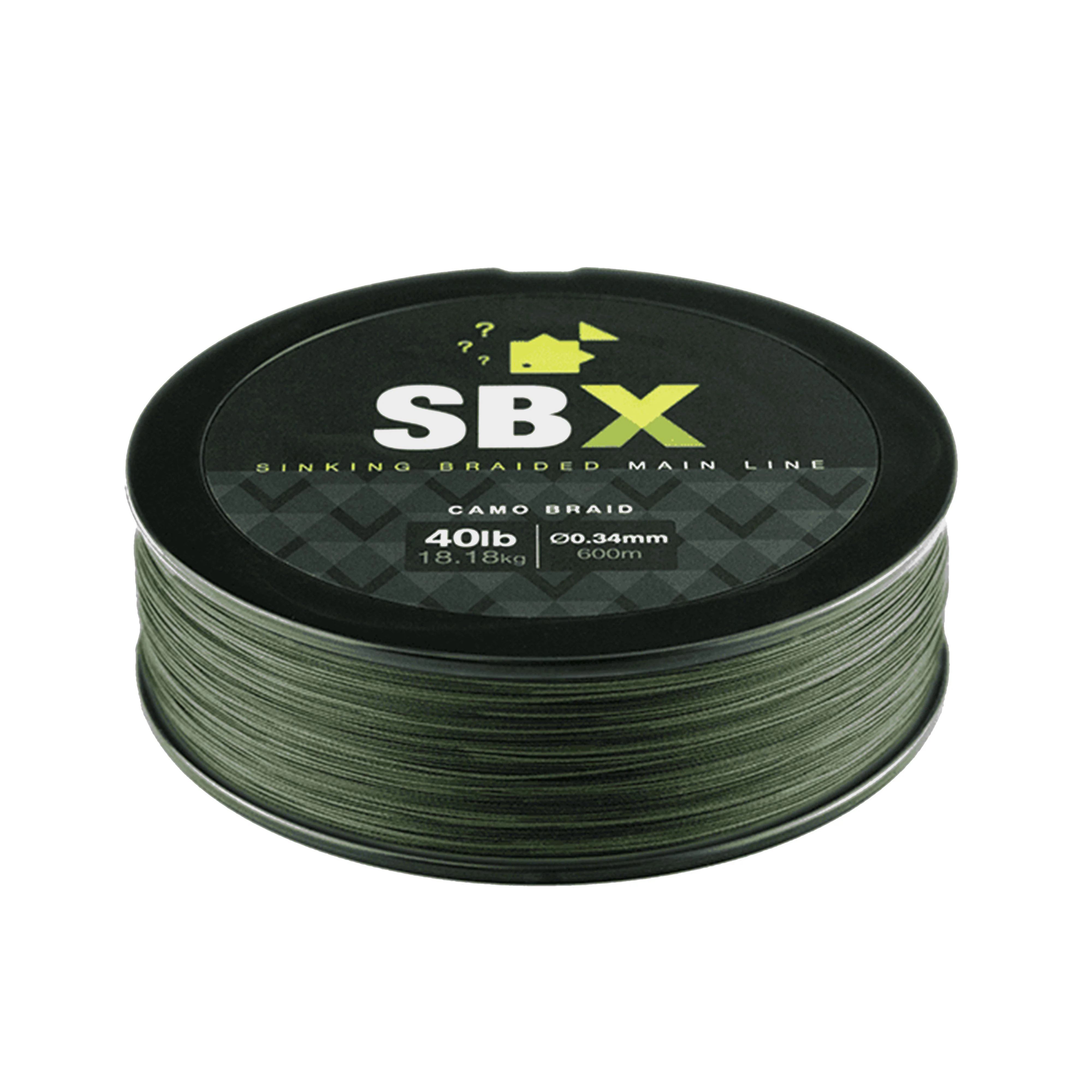 SBX Sinking Braided Mainline 40lb (0.34mm) 300m - Image 3
