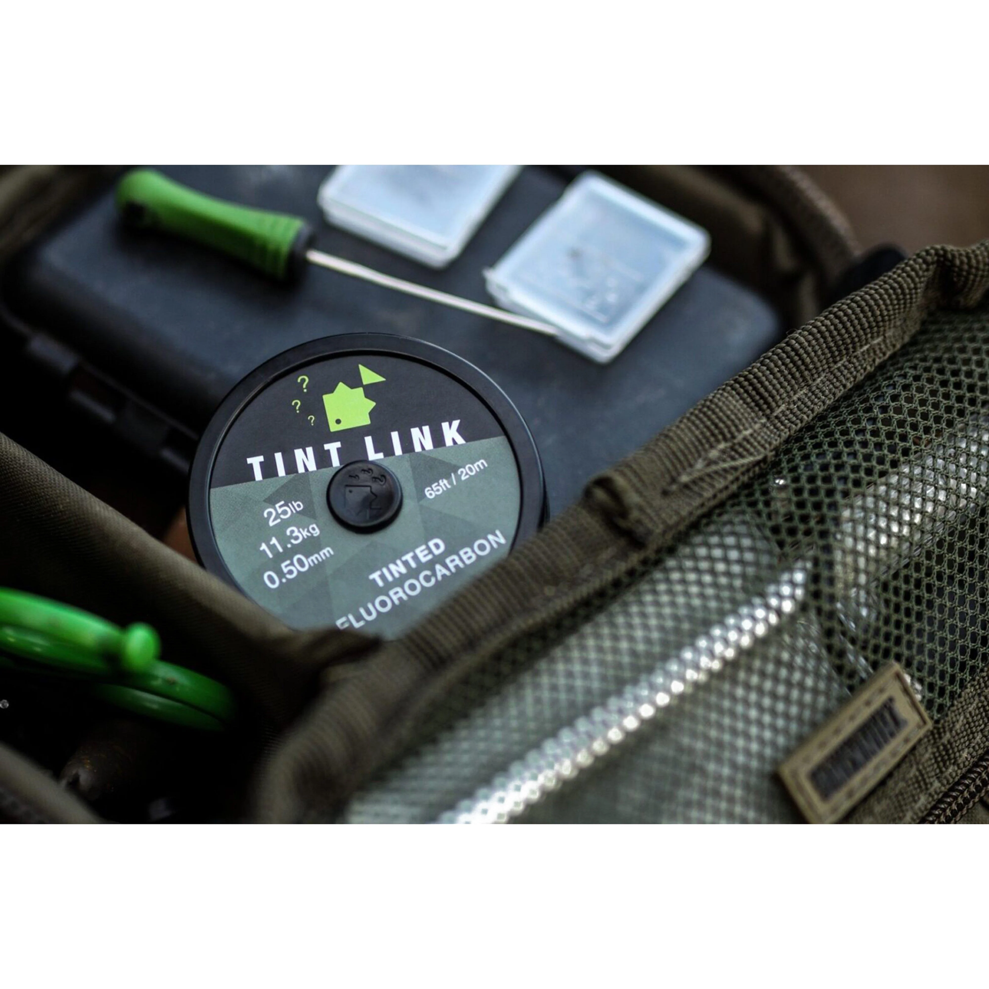 Tint Link Fluorocarbon Hooklink 25lb (0.50mm) 20m - Image 3