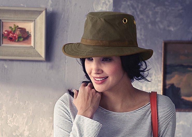 Outback Waxed Cotton Hat - Image 3