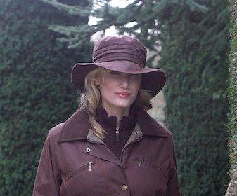 Monroe Ladies' Wax Cloche Style Hat - Image 2