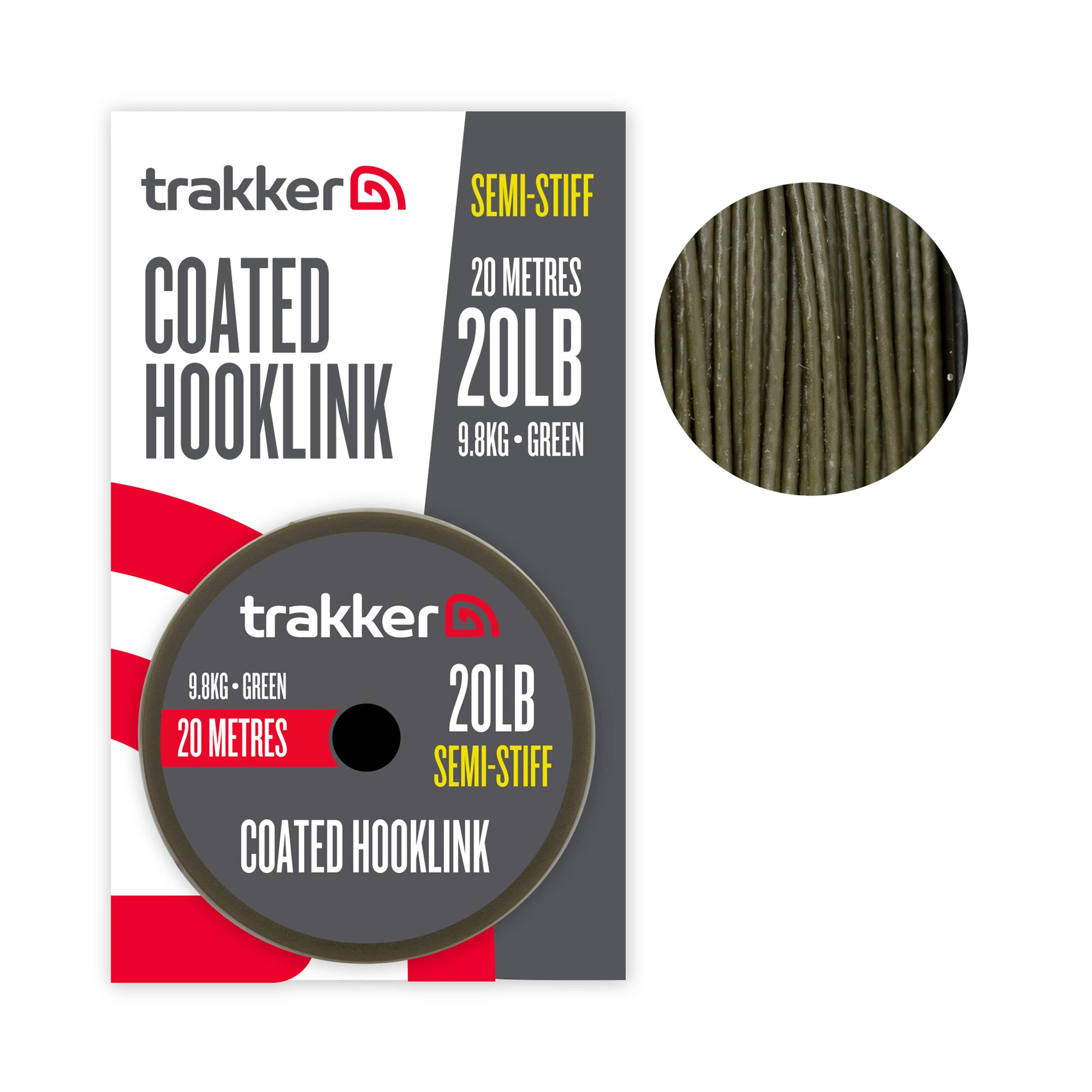 Sniper Semi Stiff Coated Hooklink 20lb 9.8kg 20M - Image 2