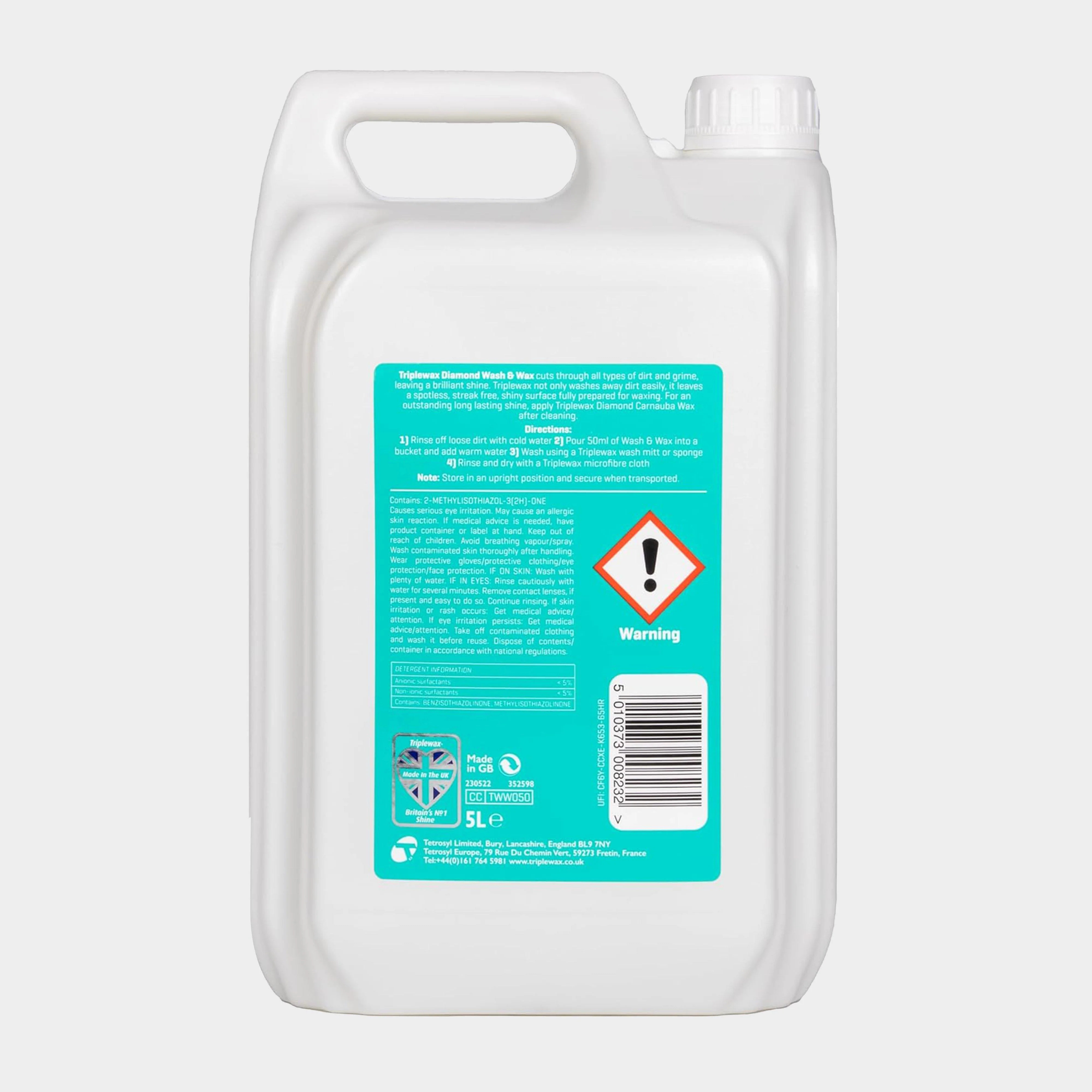 Triplewax Wash and Wax – 5 Litres - Image 2