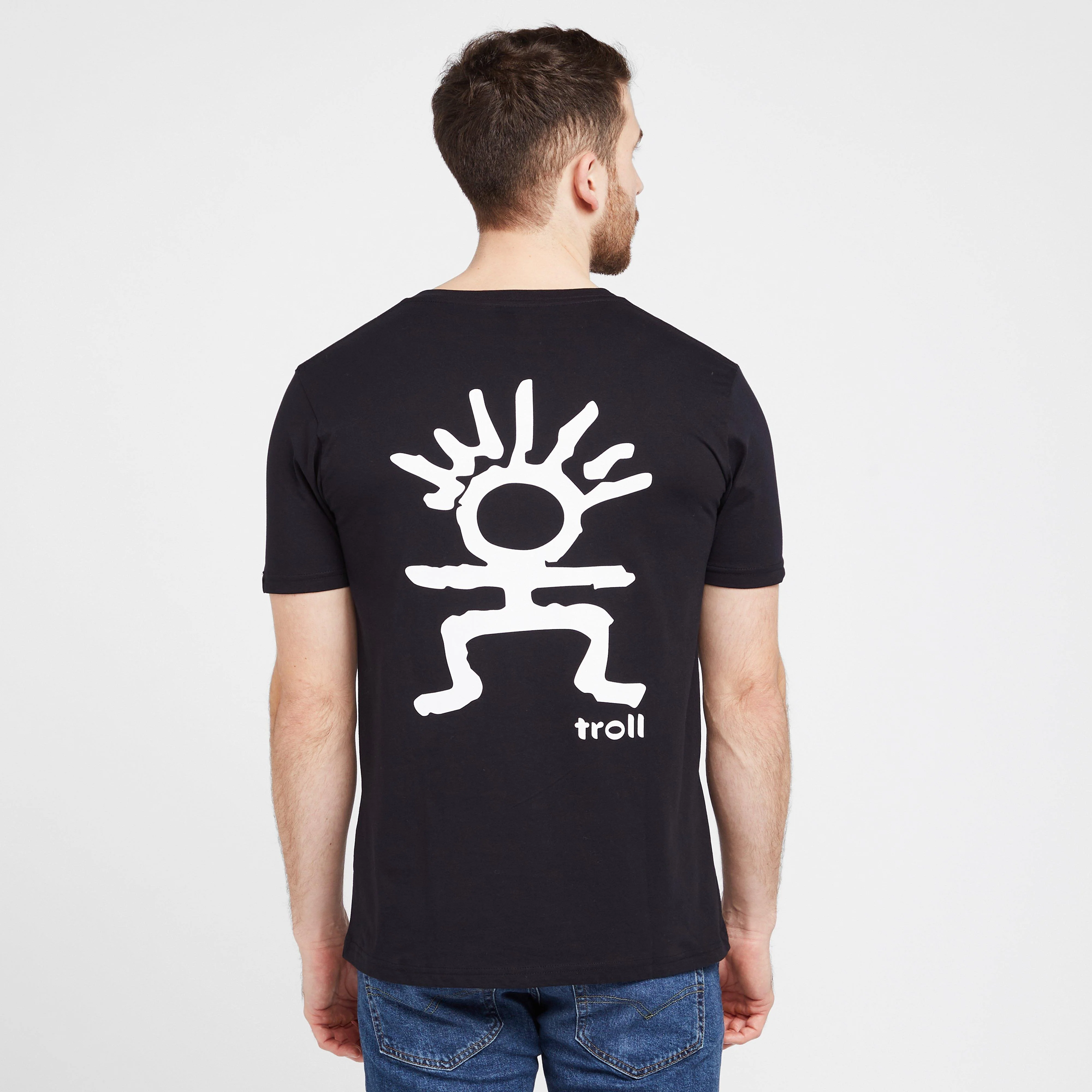 Men’s Back Logo T-Shirt in Black - Image 2