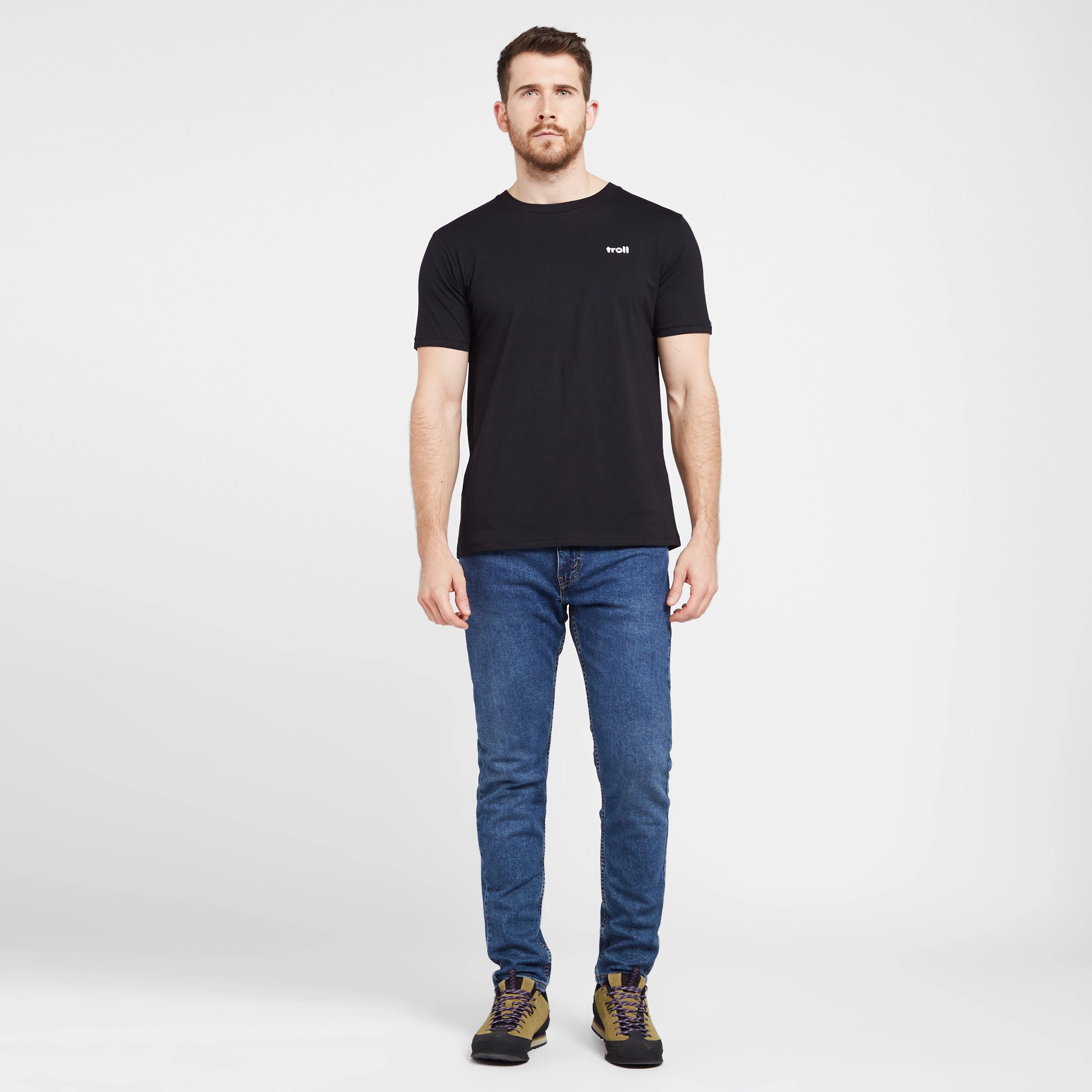 Men’s Back Logo T-Shirt in Black - Image 3