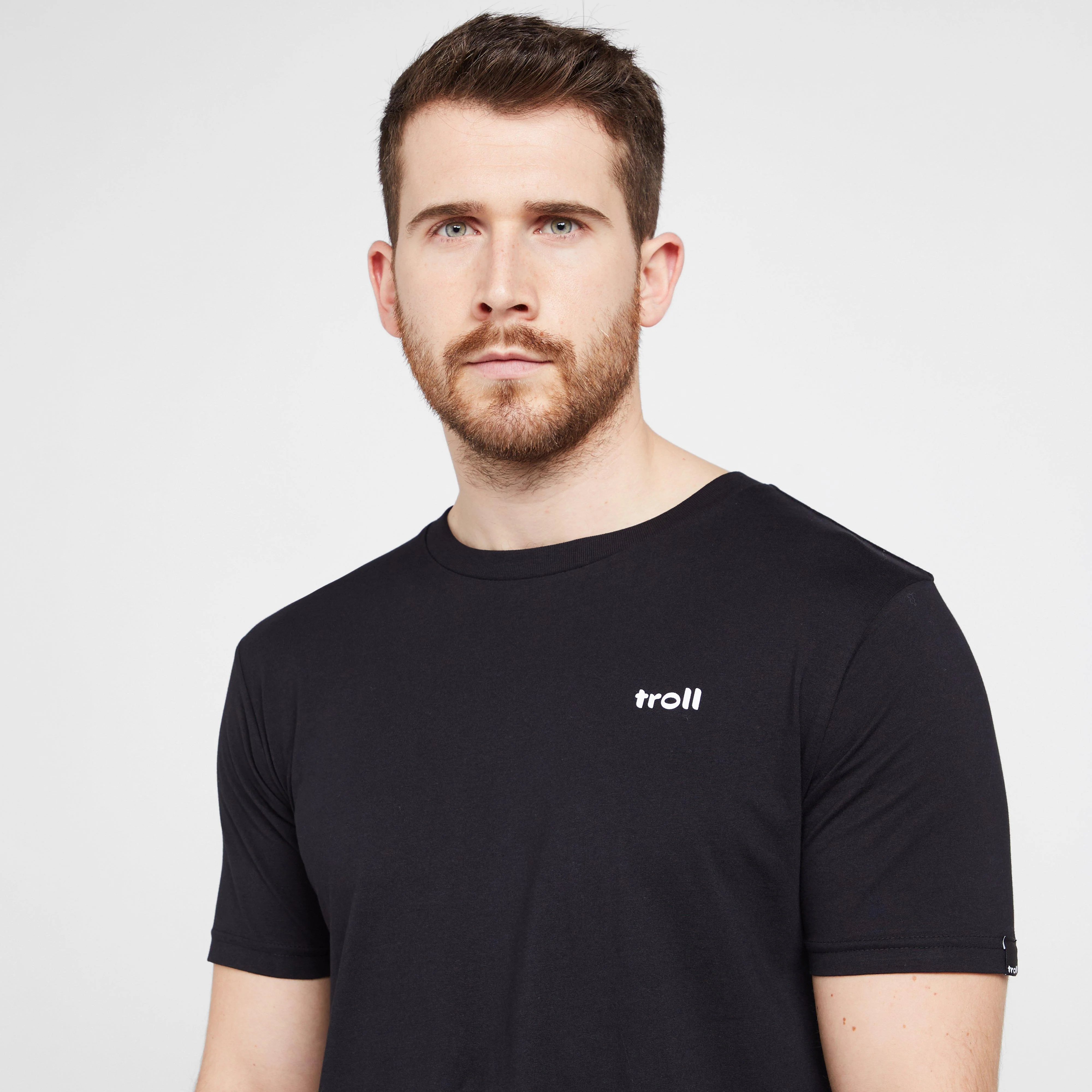Men’s Back Logo T-Shirt in Black - Image 4