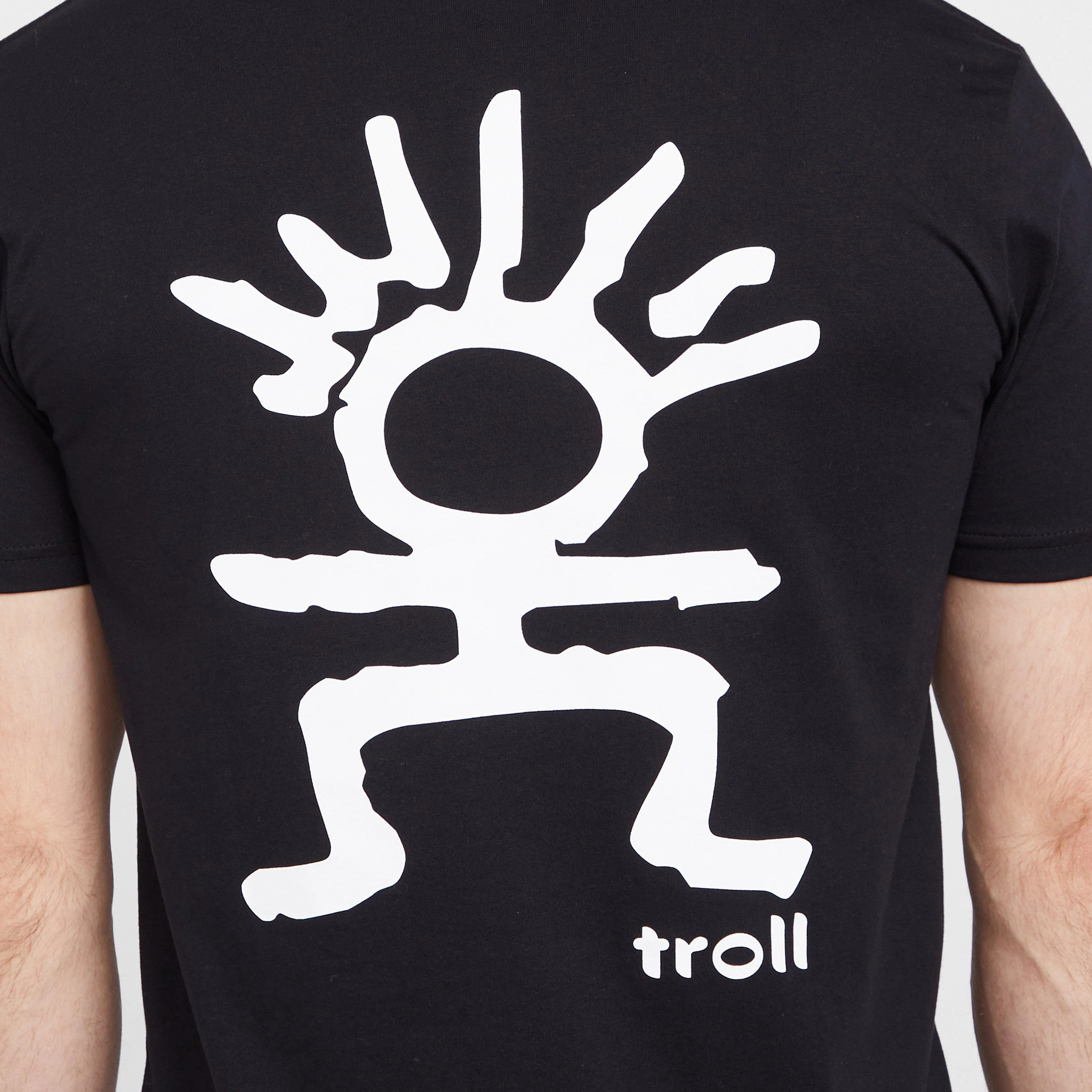 Men’s Back Logo T-Shirt in Black - Image 5