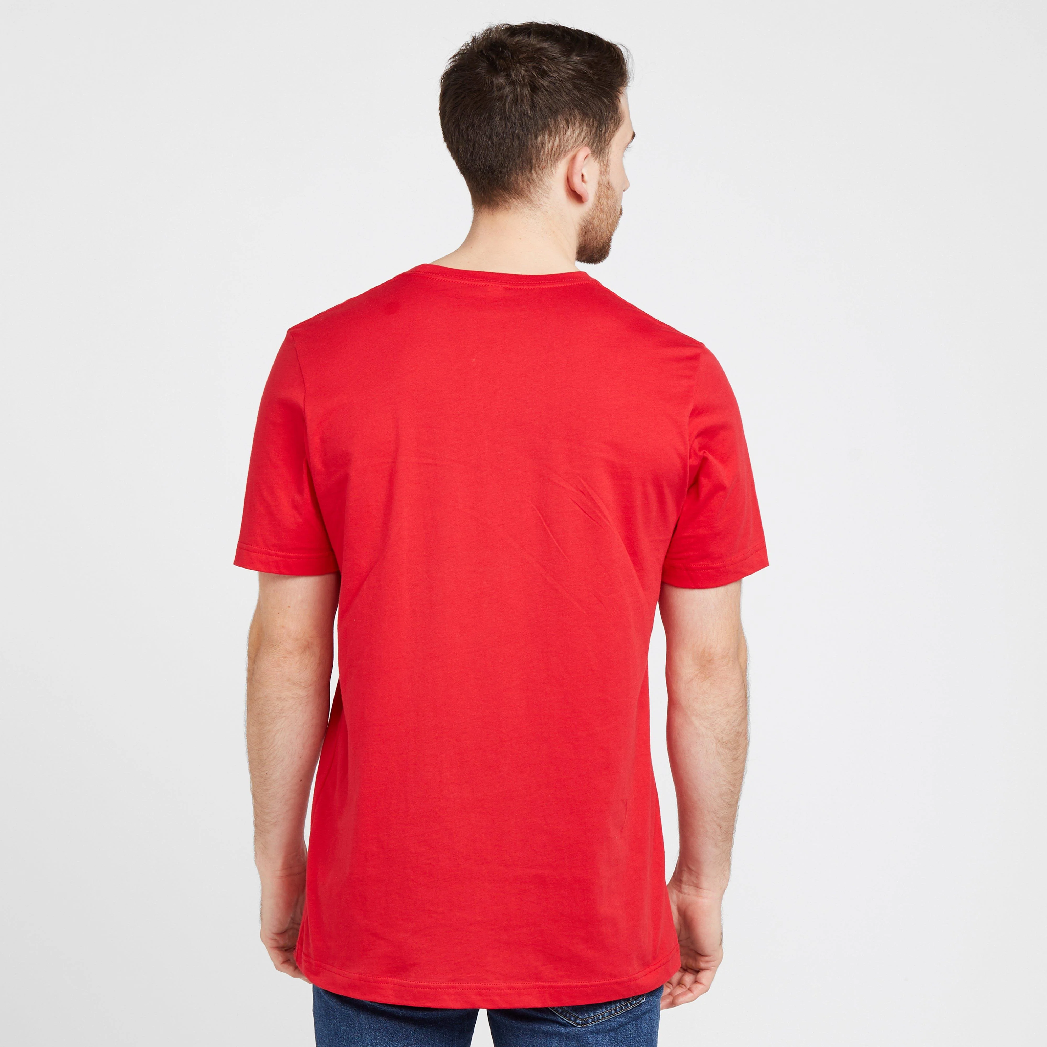 Men’s Front Logo Tee in Red - Image 2