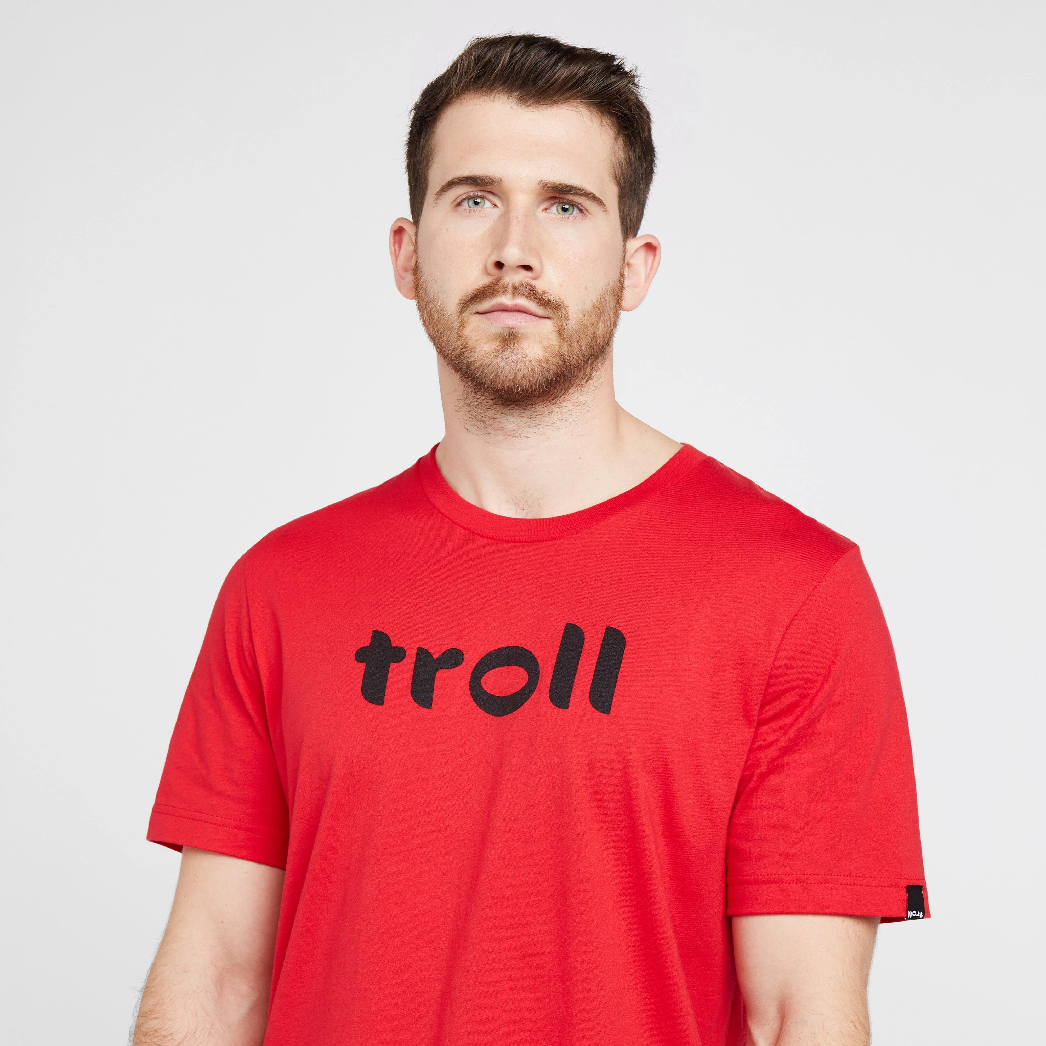 Men’s Front Logo Tee in Red - Image 4