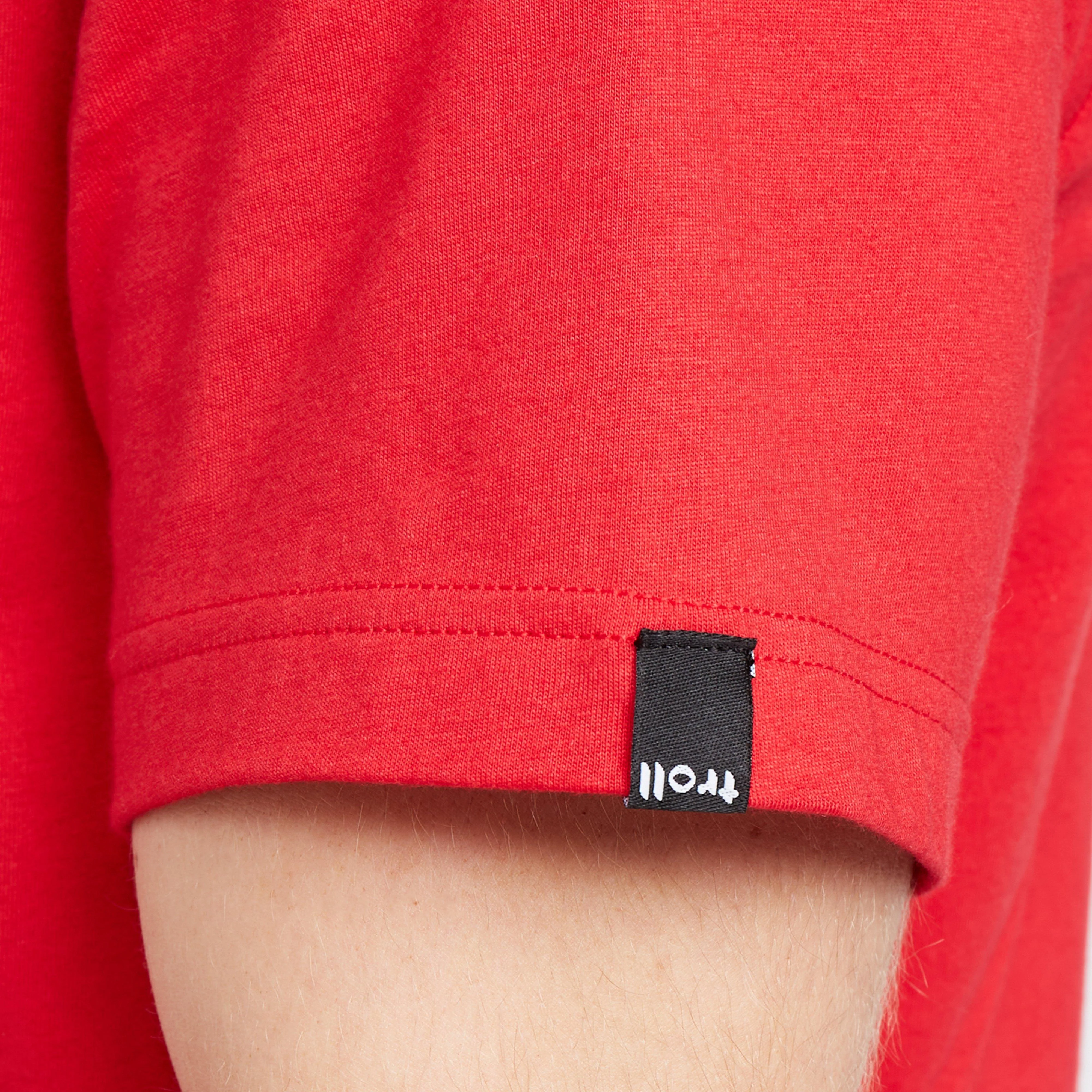 Men’s Front Logo Tee in Red - Image 5