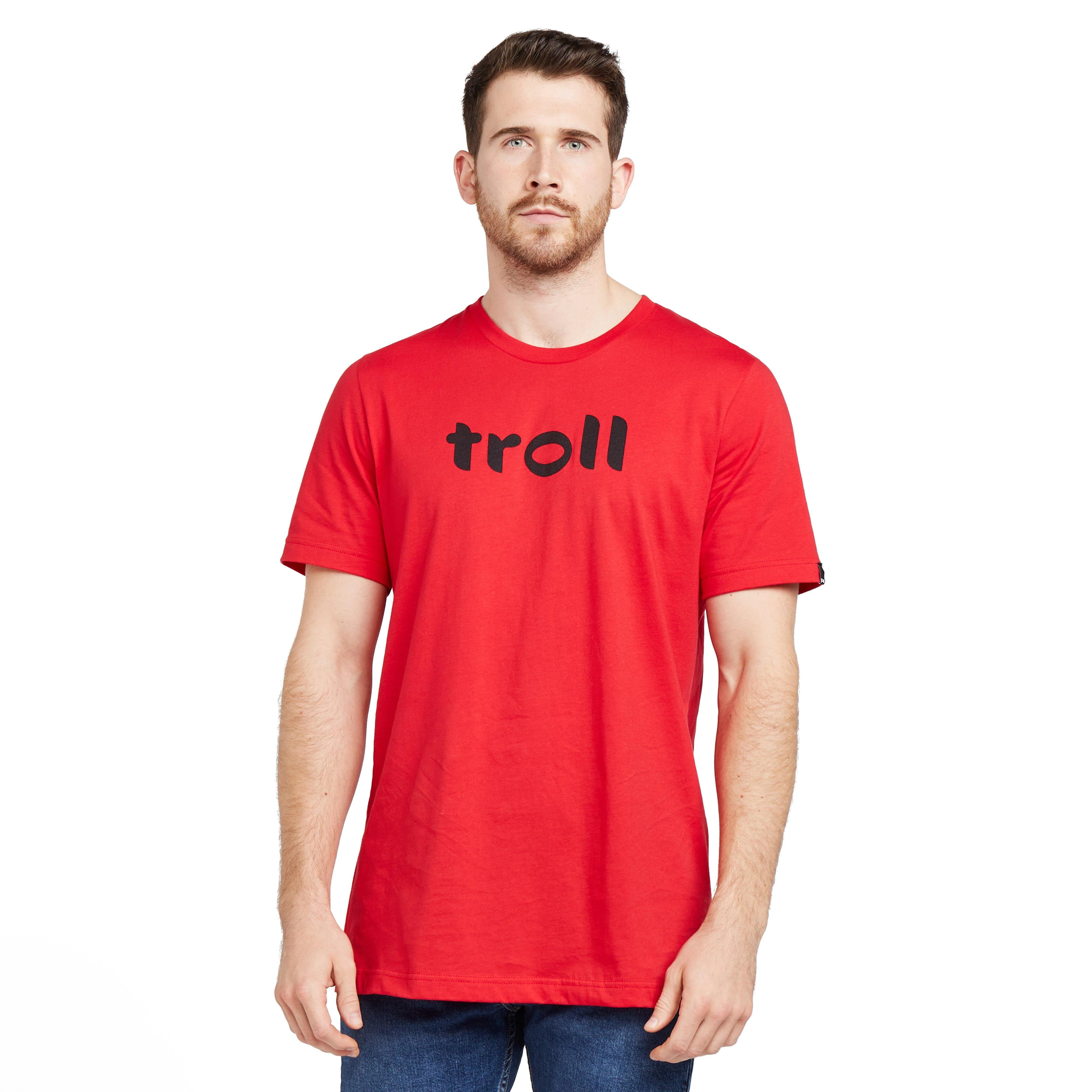Men’s Front Logo Tee in Red - Image 7