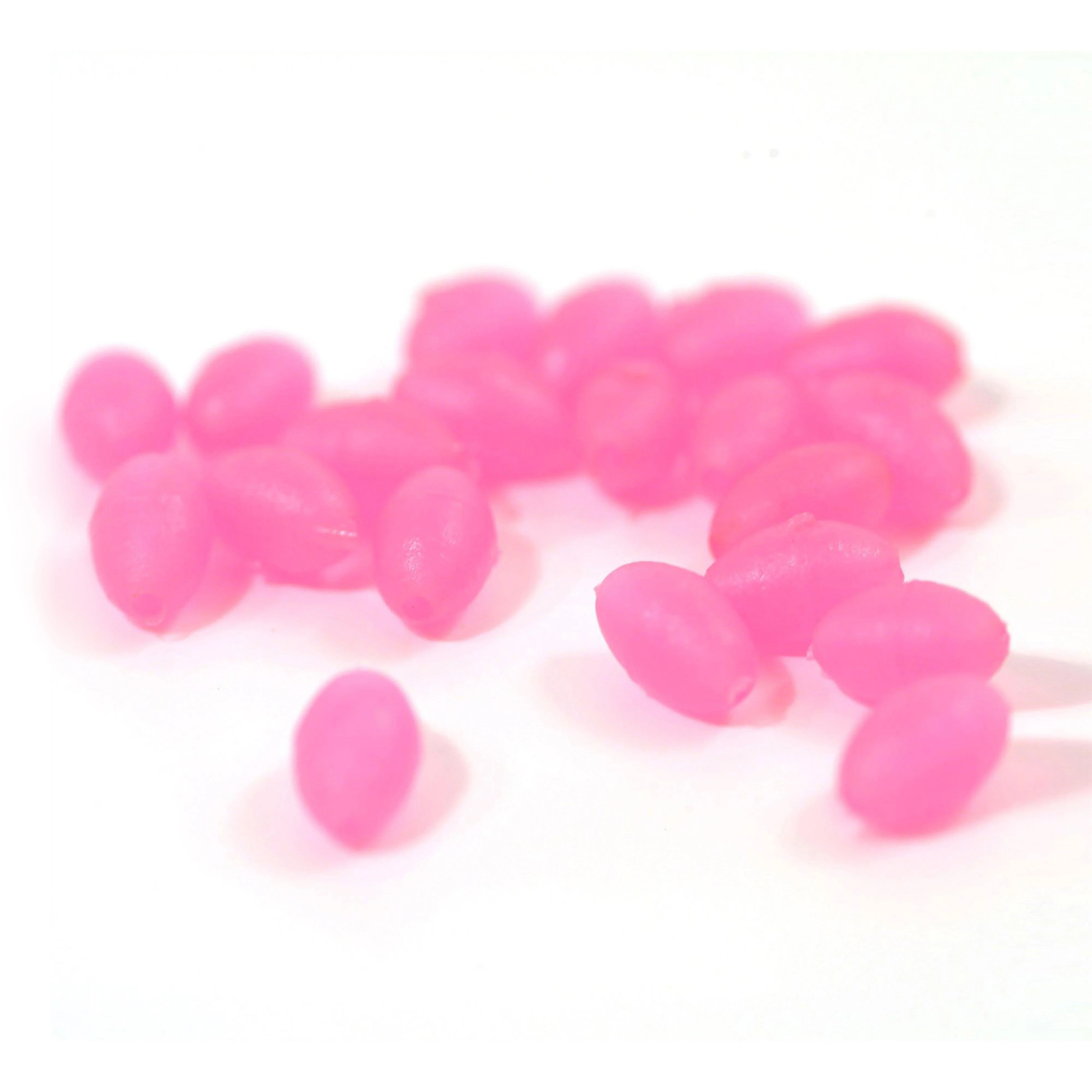 Pink Oval Beads (4mm) - Image 2