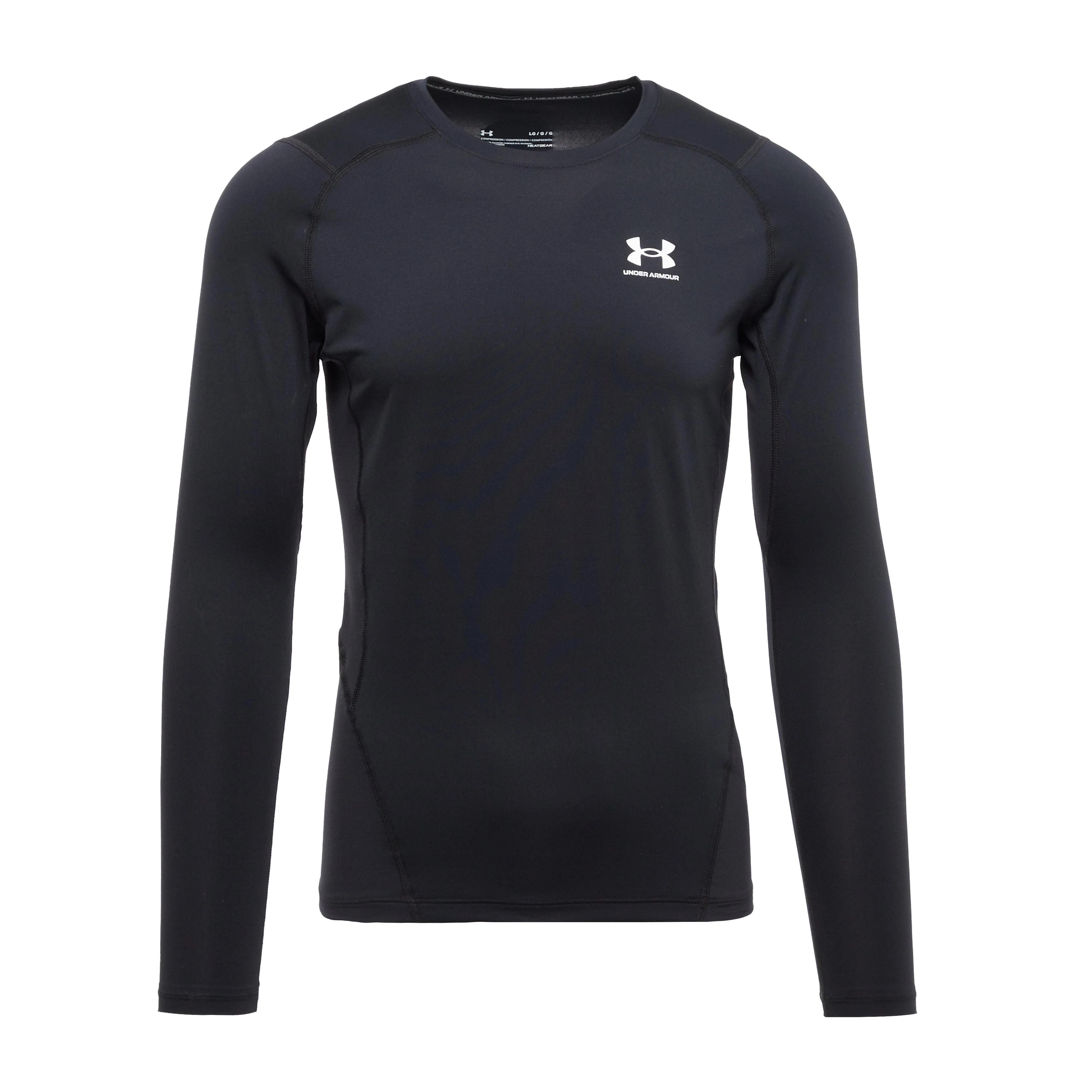 Men's HeatGear® Armour Compression Long Sleeve Tee - Image 7